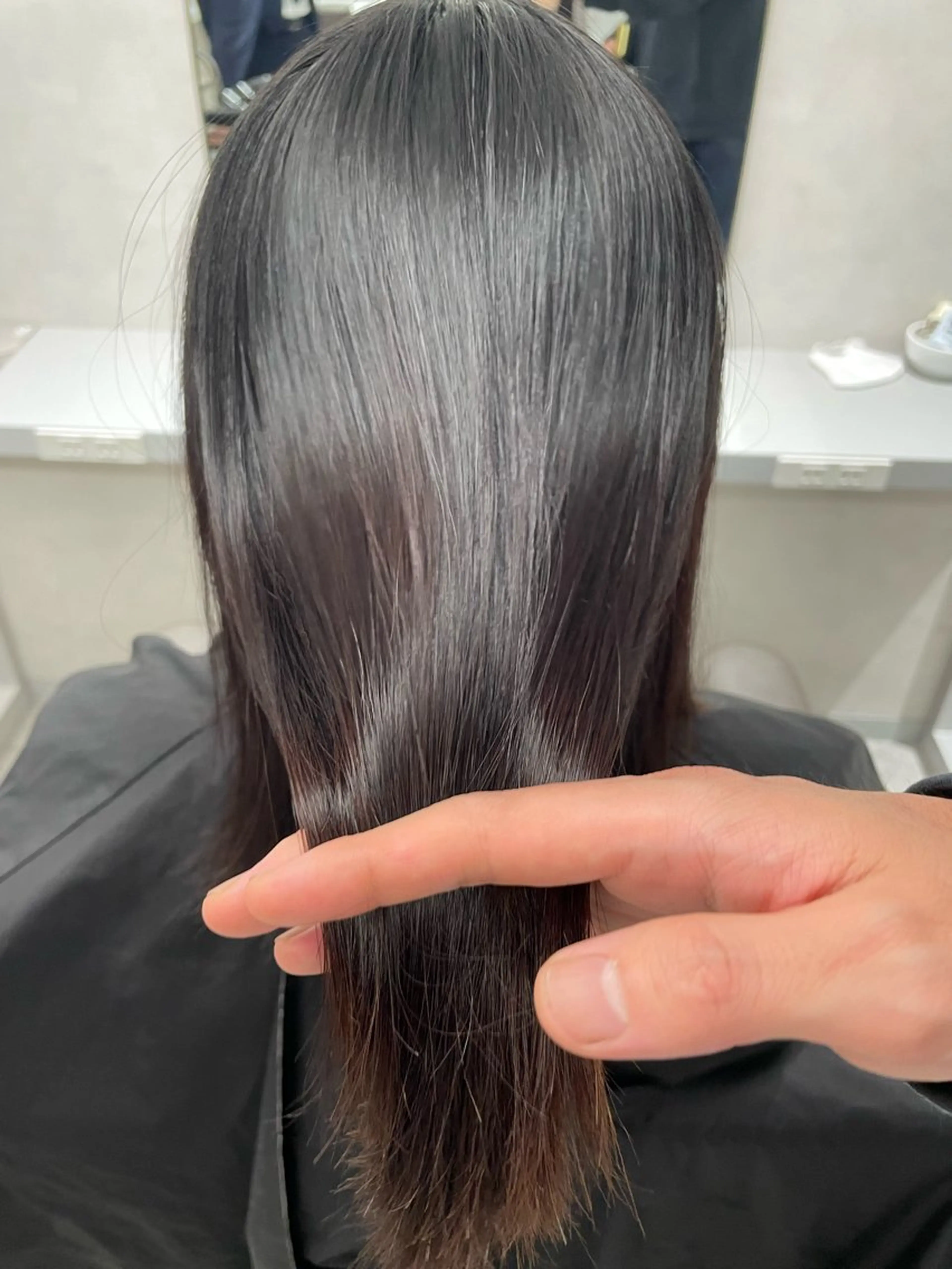 ロング 細山田 りゅうせいのヘアスタイル