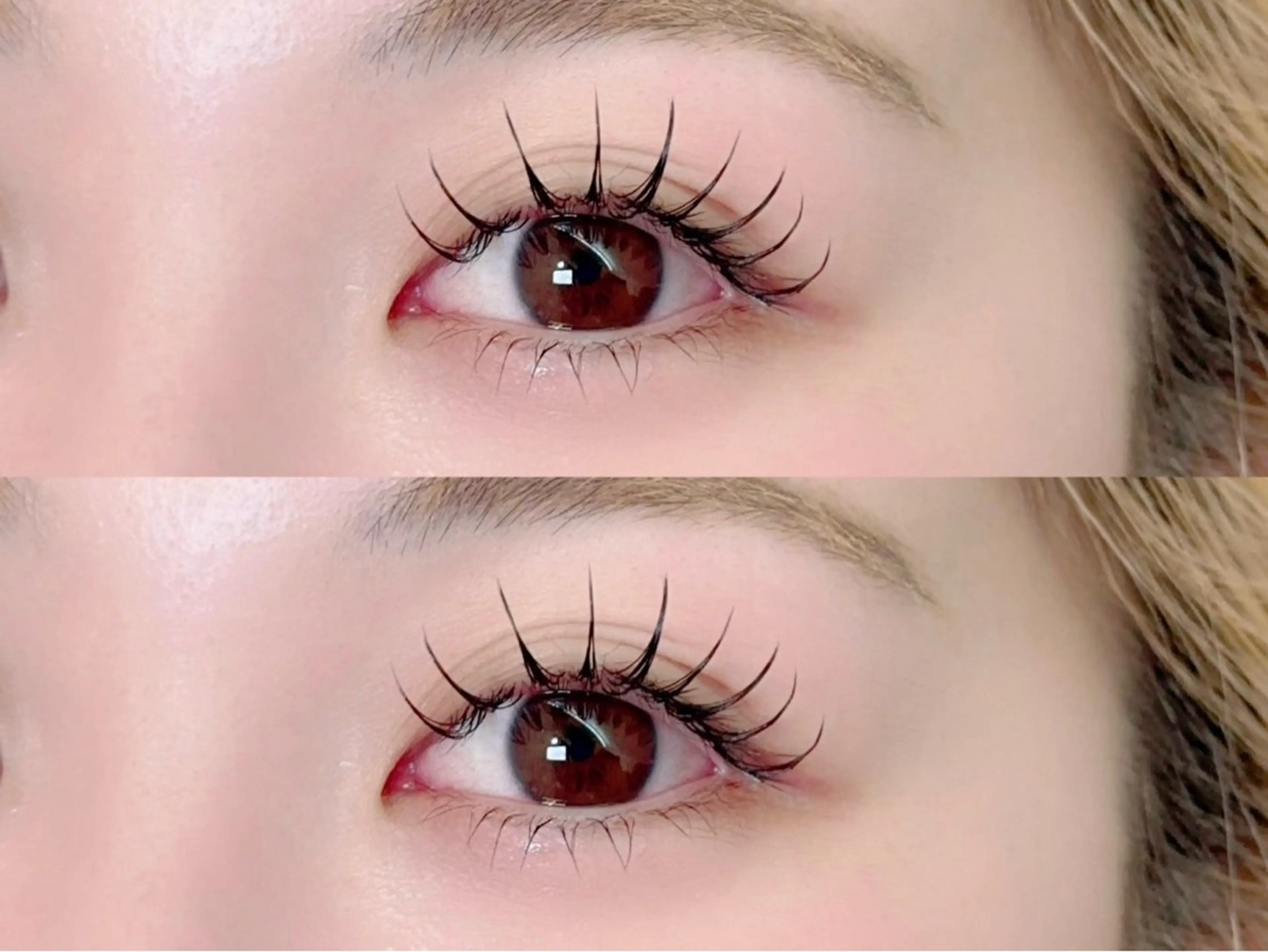 【マツエク】ミニモ限定🎀次世代＊超軽量フラットラッシュ100本⚠️オフ有り¥4700→¥4200の写真