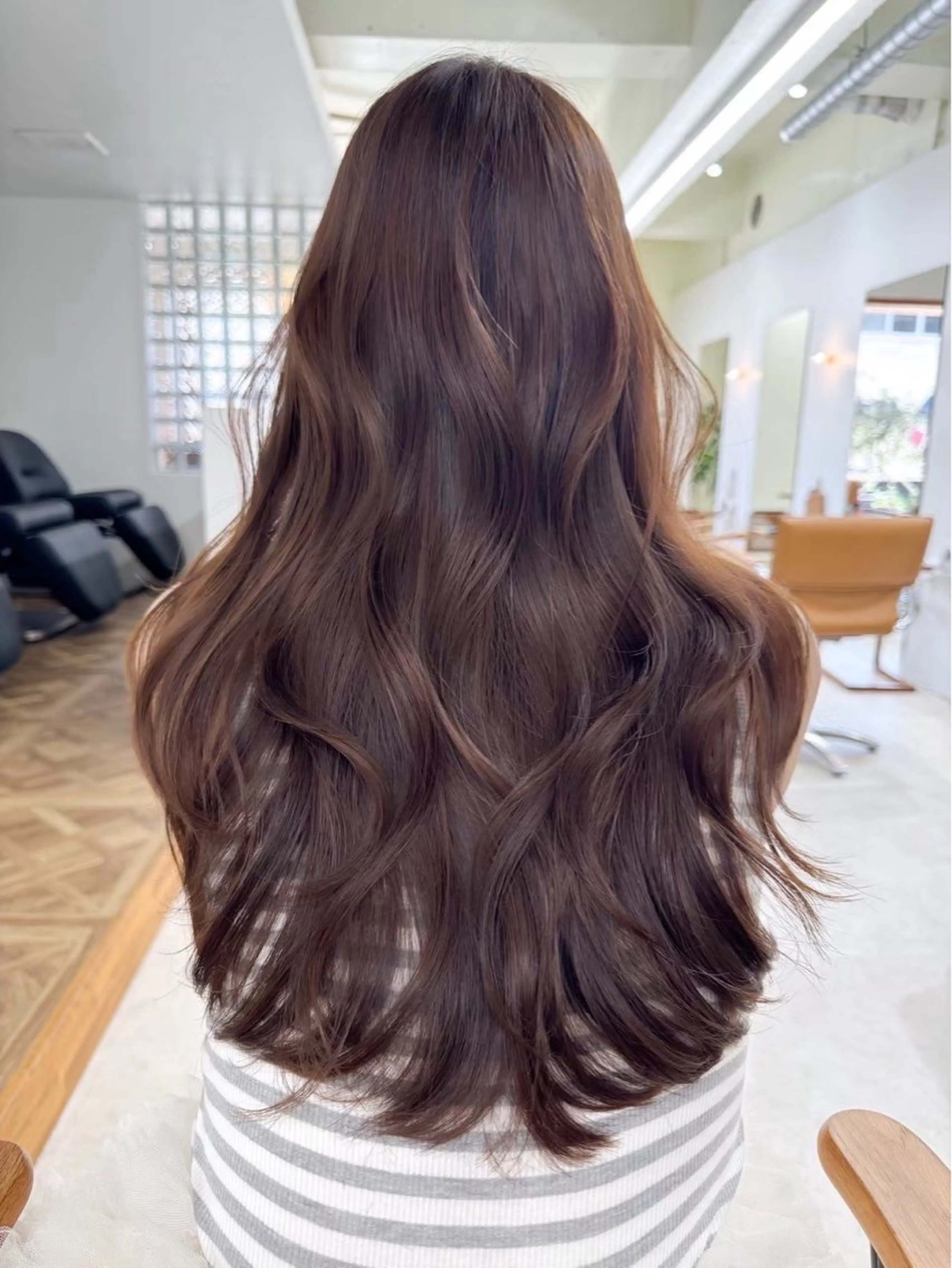 ロング カラー ヘアカラー トリートメント 🦋モデル募集中🦋 ナエのヘアスタイル