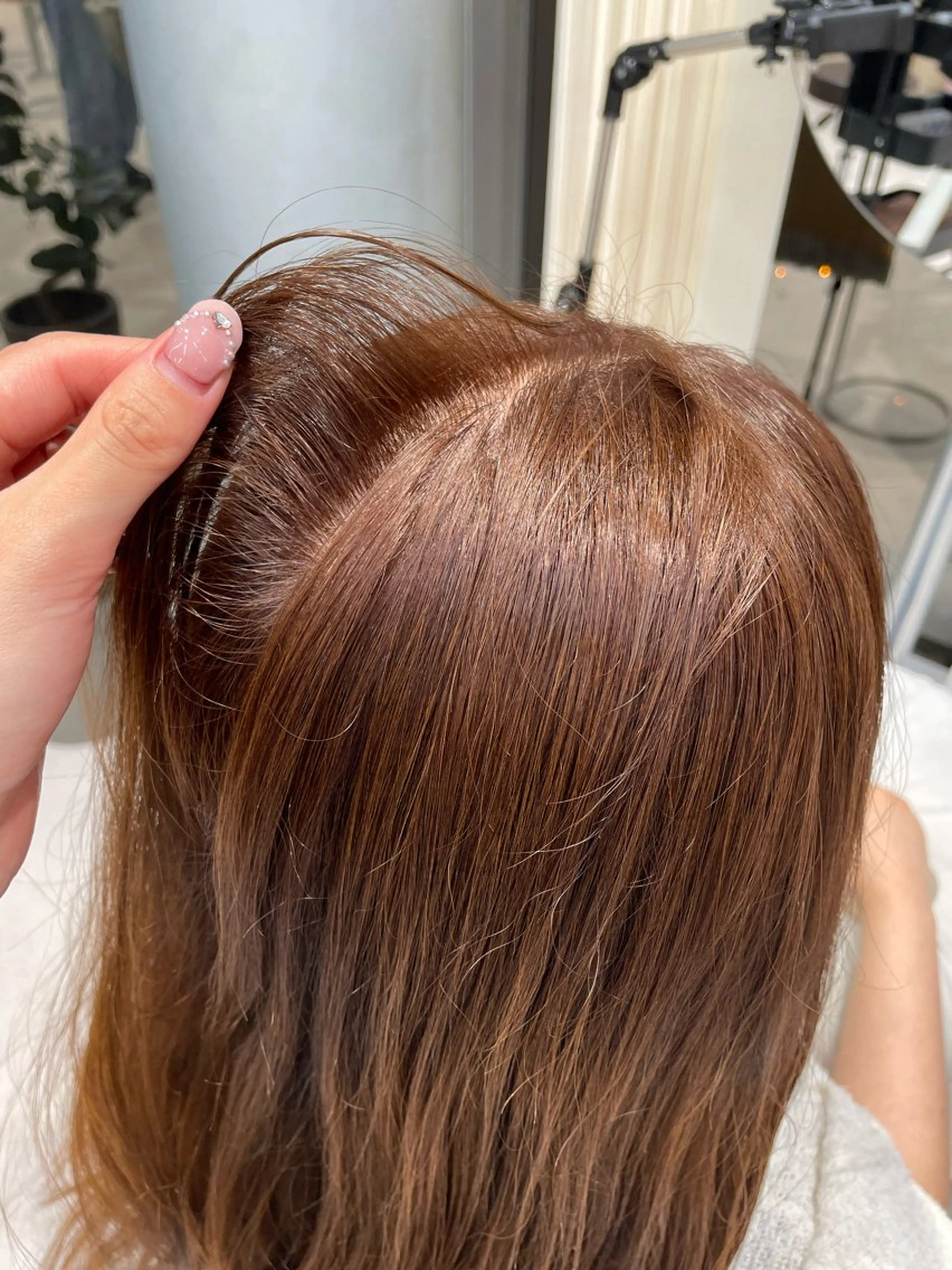 ミディアム カラー 透明感カラー 🩰あさのヘアスタイル