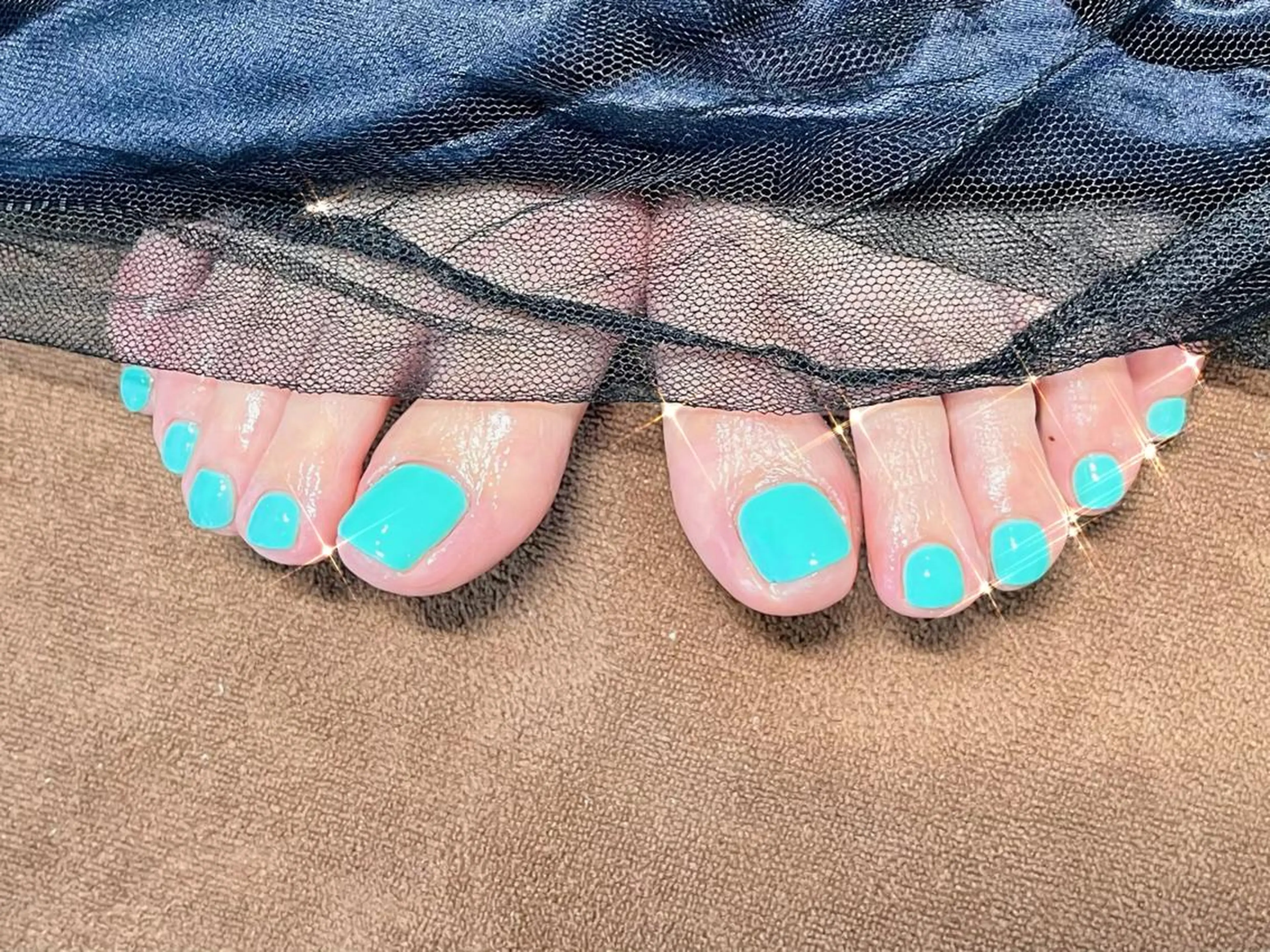 ネイル ブルー 夏ネイル ToliyDeliy Nail Salonのネイルデザイン