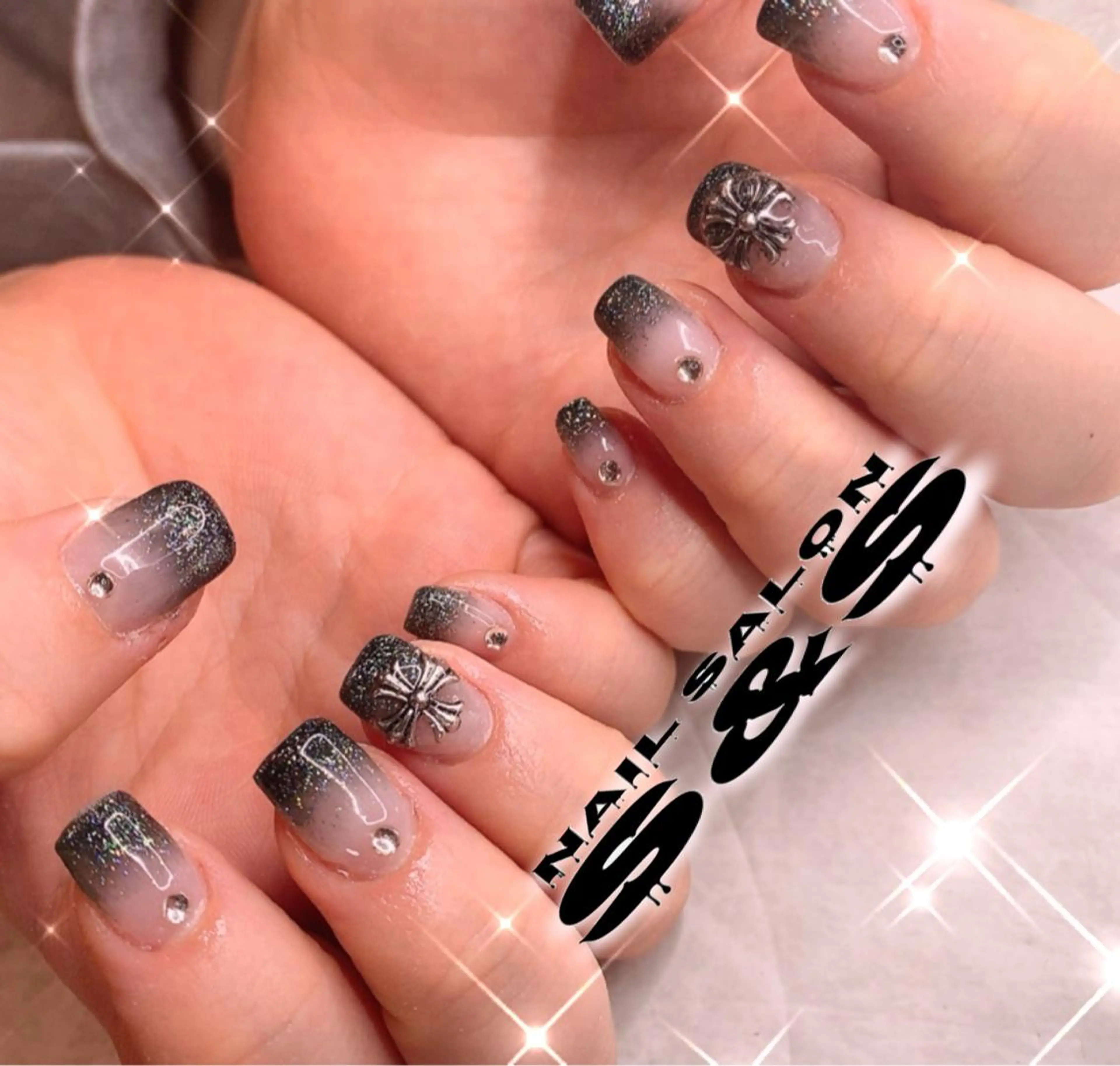 ネイル 長さ出し メンズネイル 持ち込み スカルプネイル S&S 村田小百合のネイルデザイン