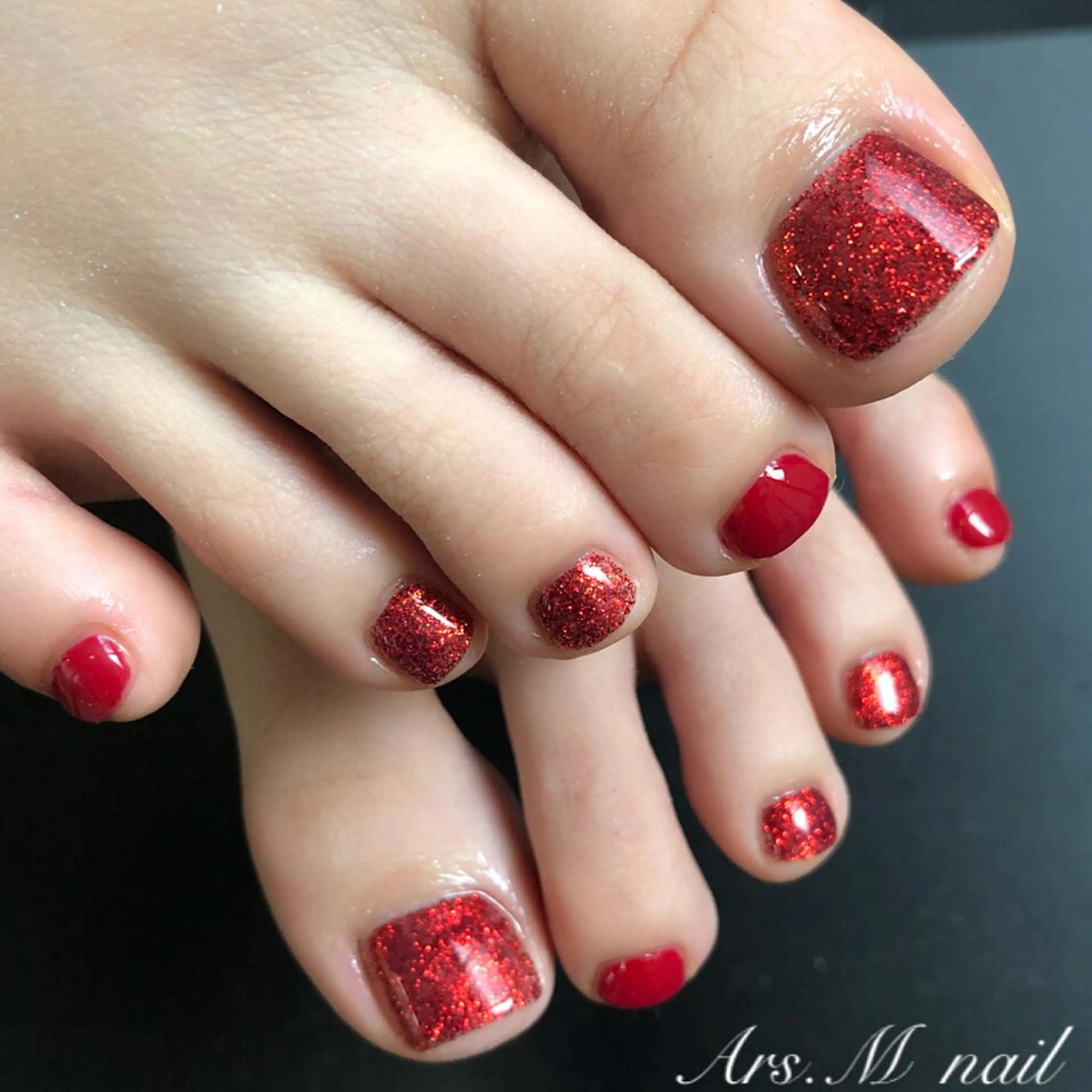 【Foot】フットジェルネイルの写真