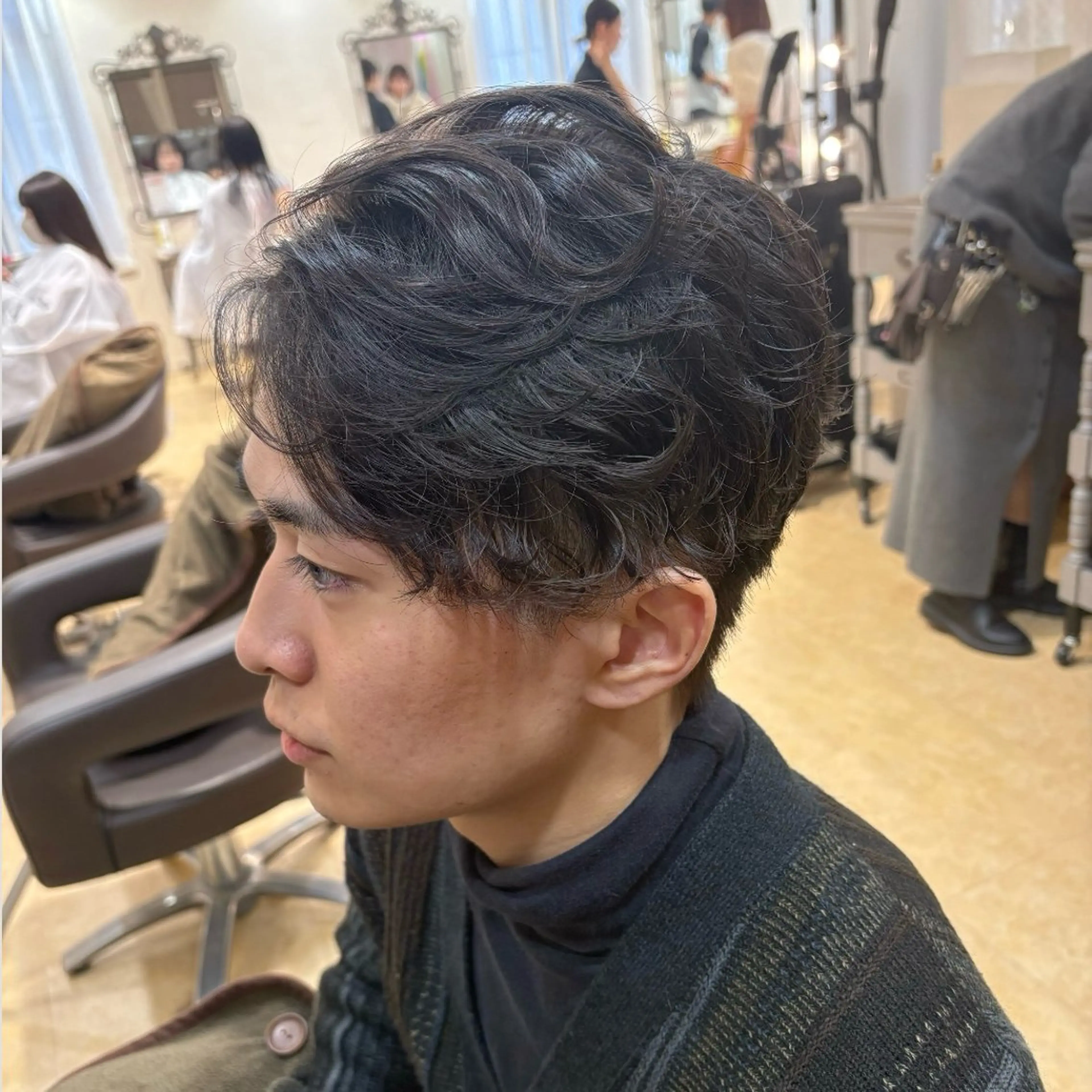 パーマ メンズ 瀧澤 一真のヘアスタイル