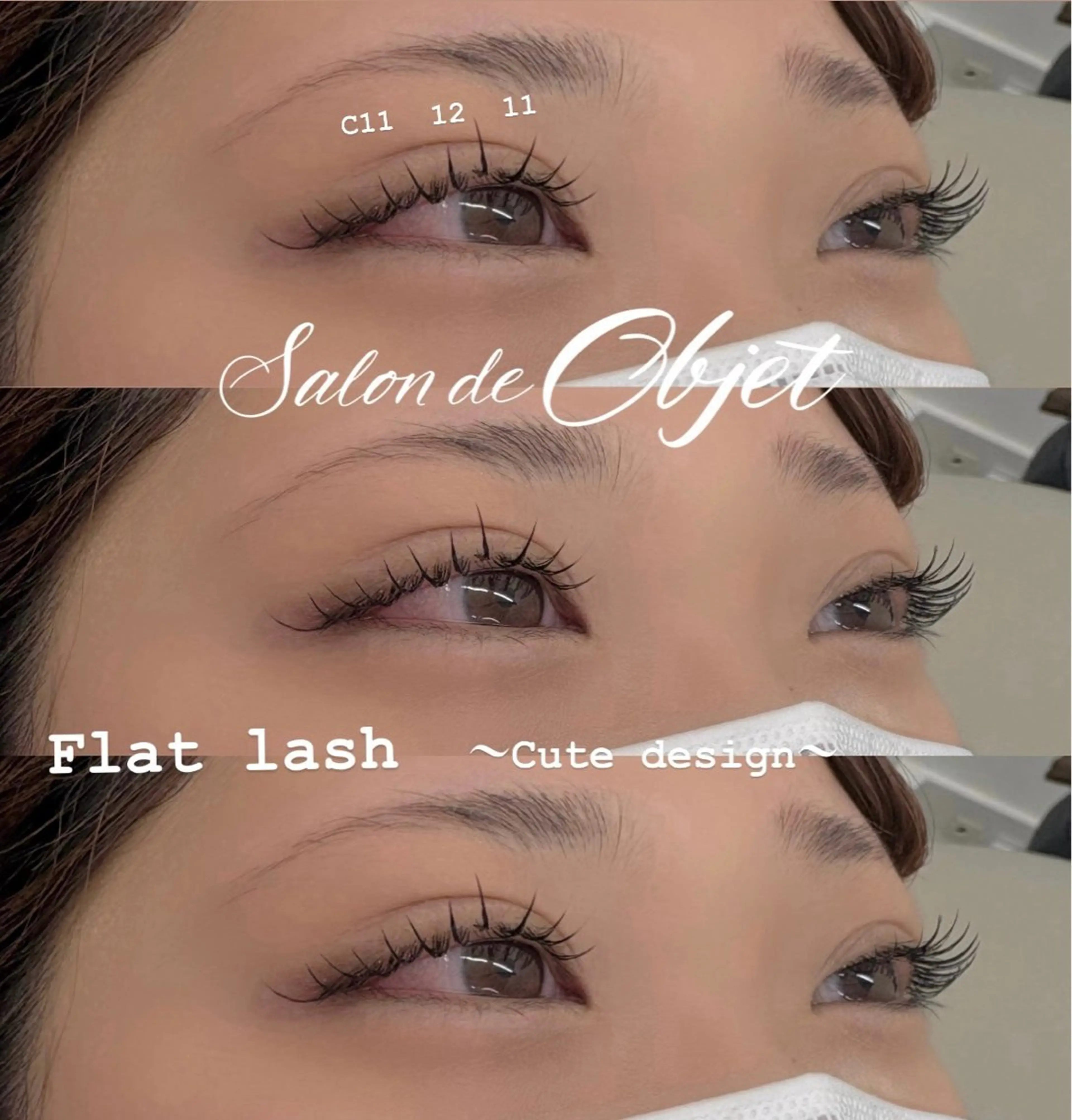 マツエク・マツパ マツエク Salon de Objet所属・♡ Hiyoriのマツエク・マツパデザイン