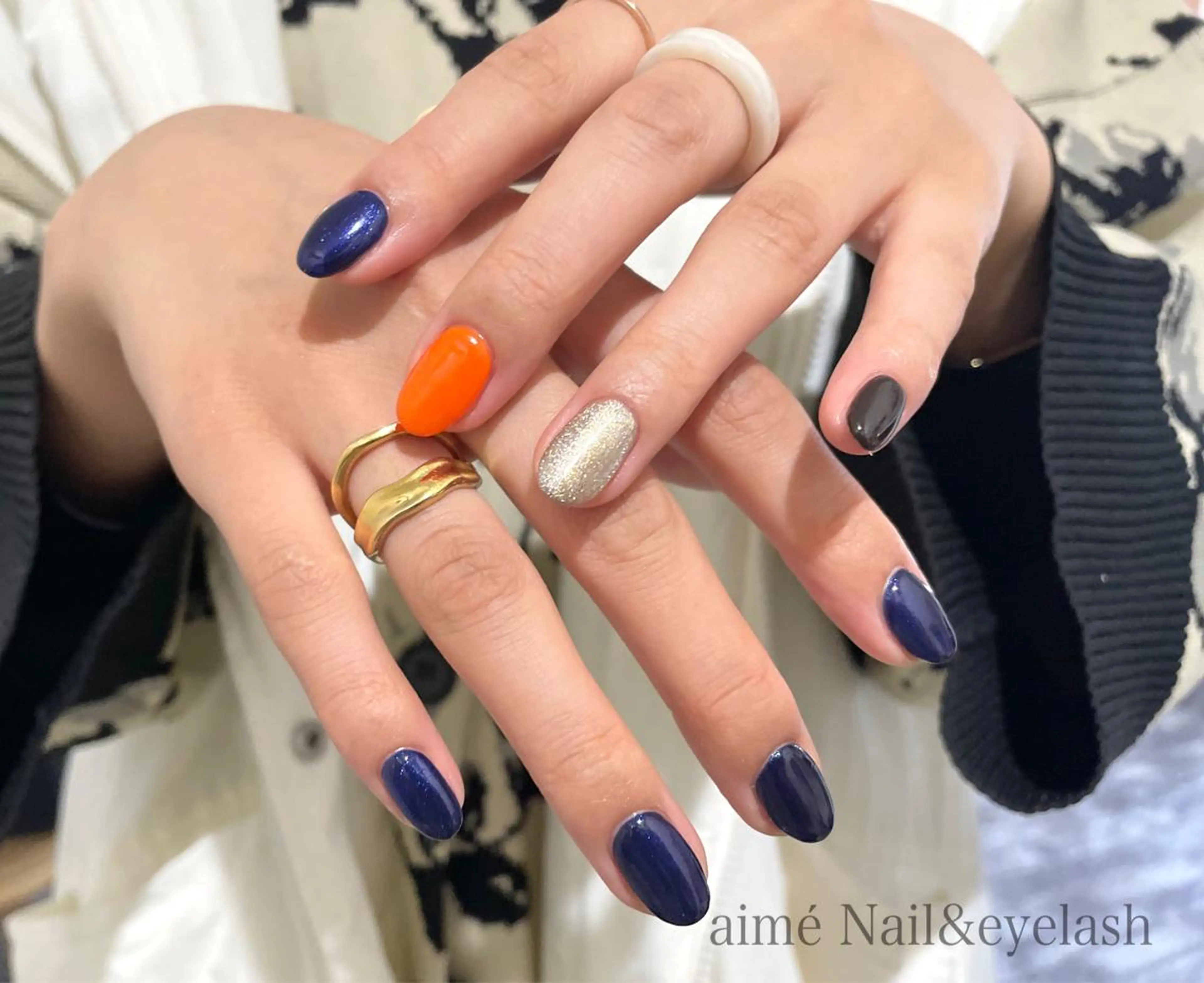 ネイル ハンドネイル bijou Minaのネイルデザイン