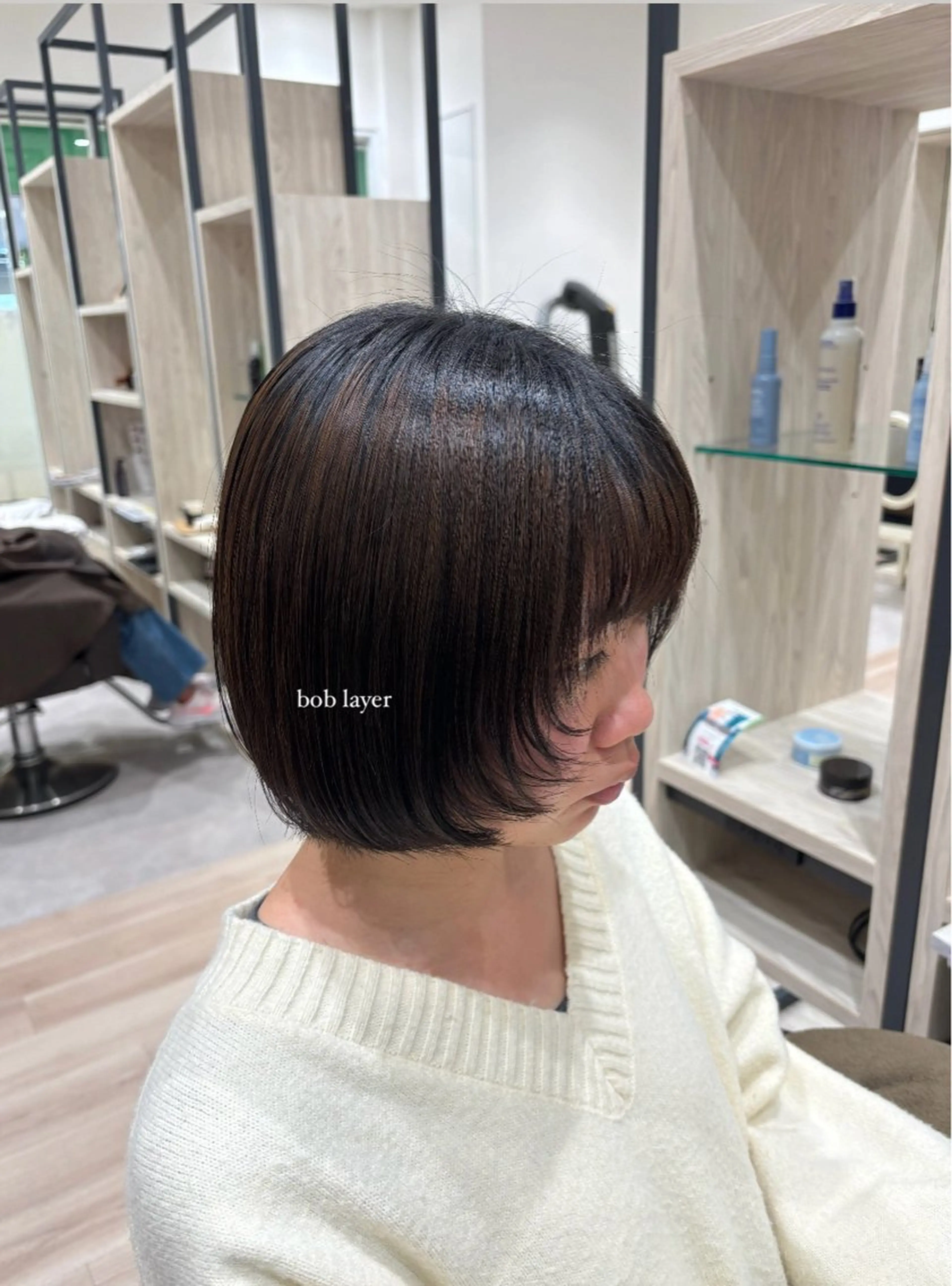ショート カラー 大野 桃果のヘアスタイル