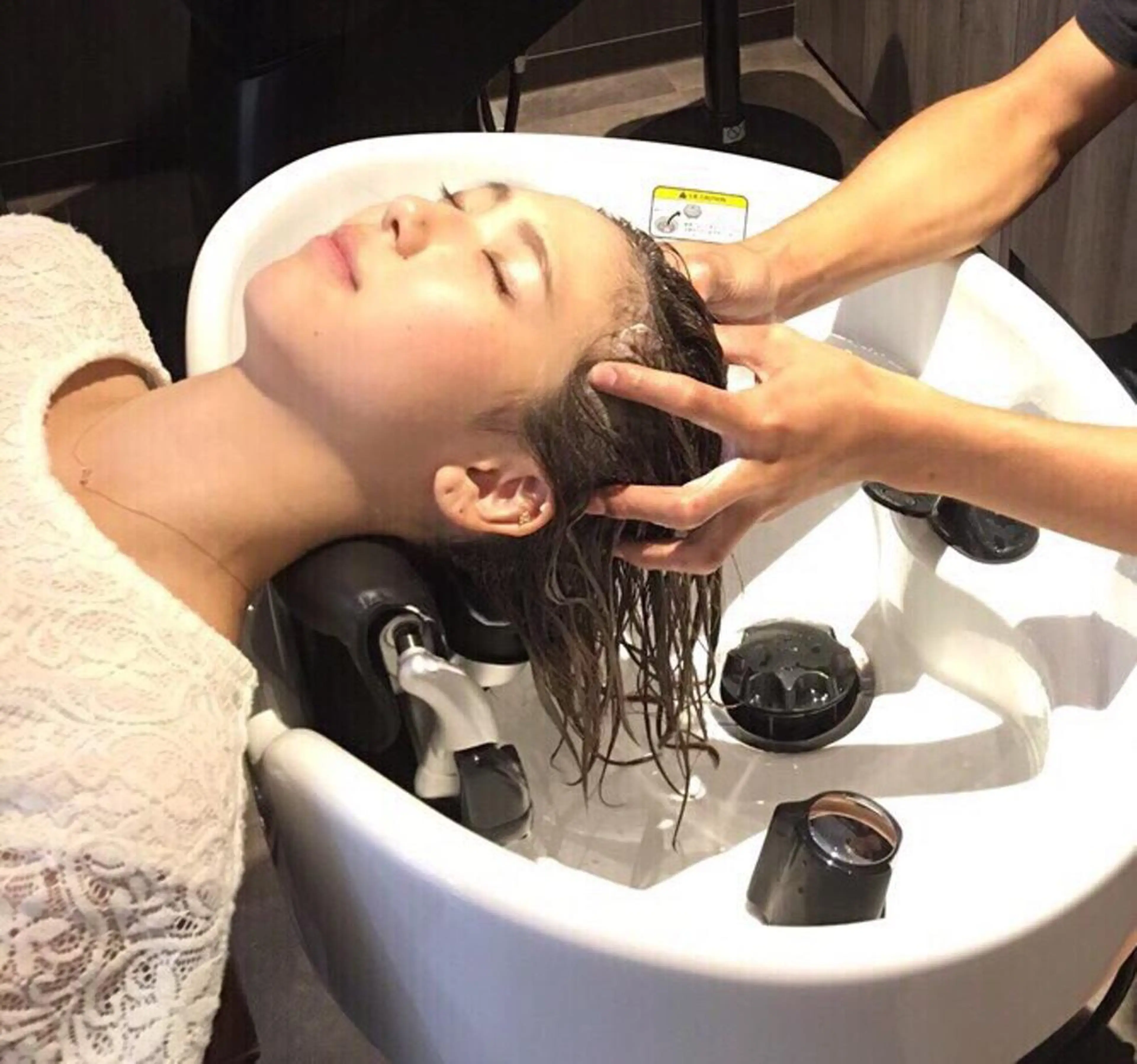 極楽気分のヘッドスパ&カット！の写真