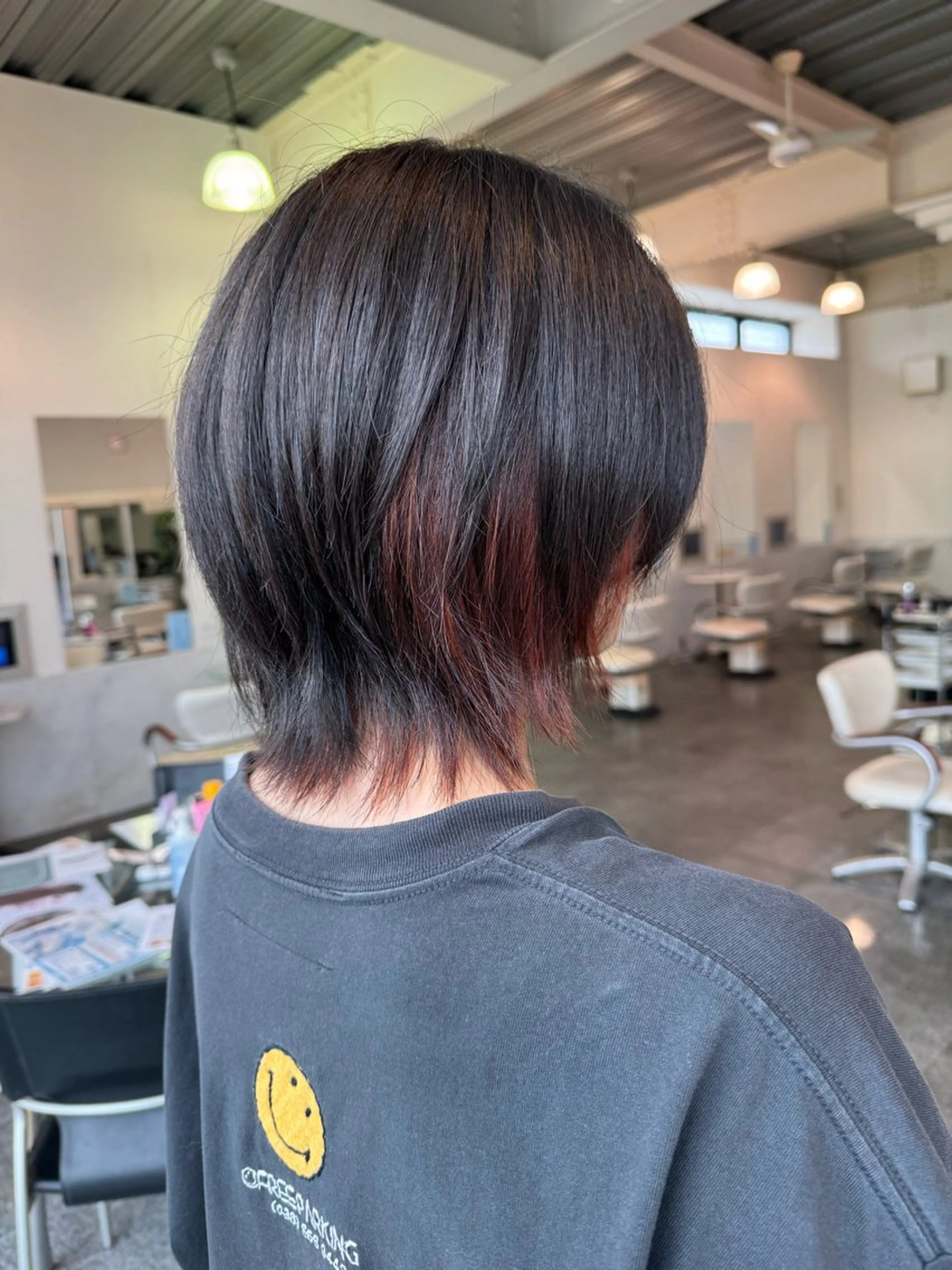 ショート カラー ヘアカラー トリートメント 🫧ヒシダアキ /taboo🫧のヘアスタイル