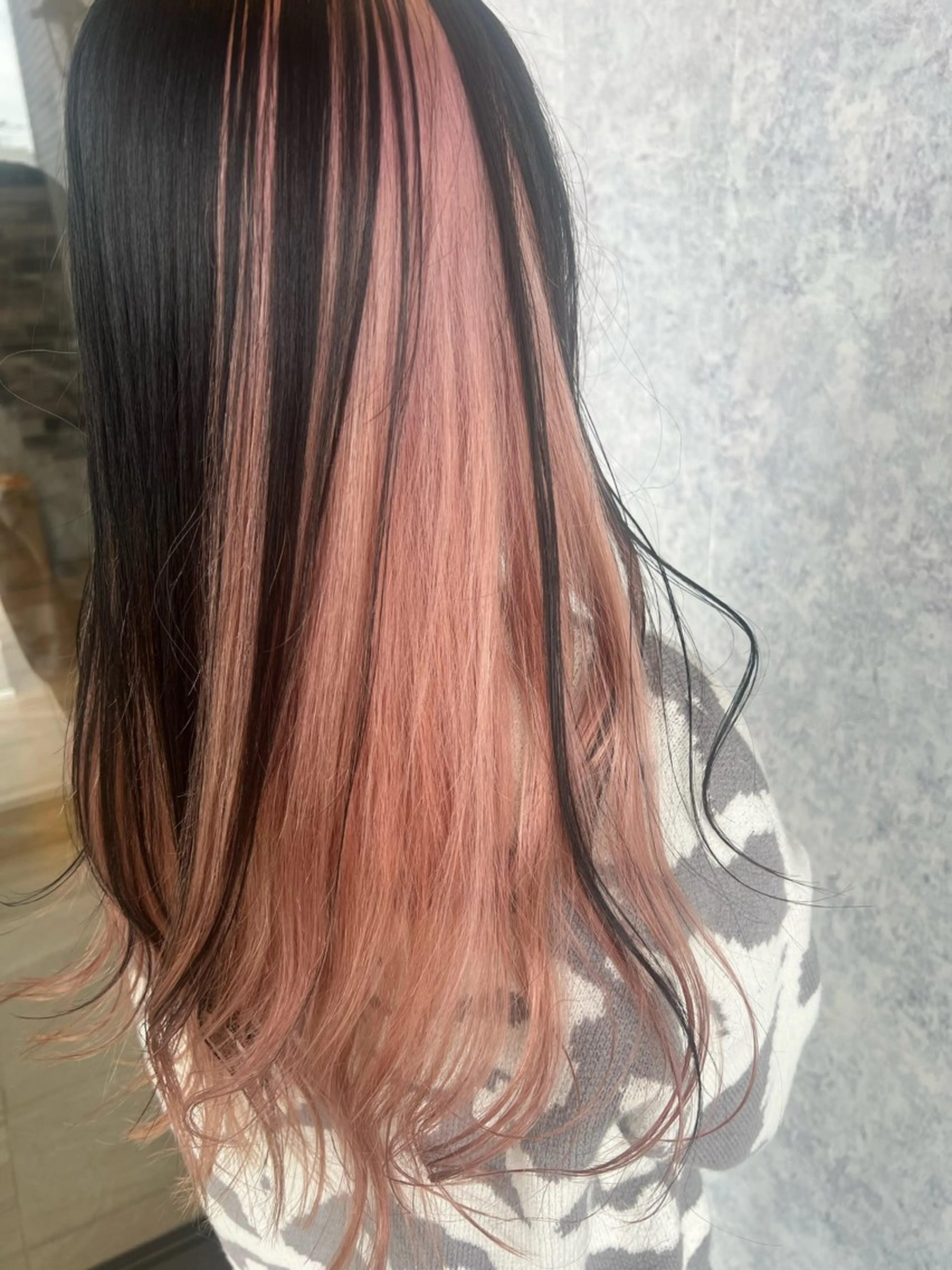 ロング カラー 池田 真理のヘアスタイル