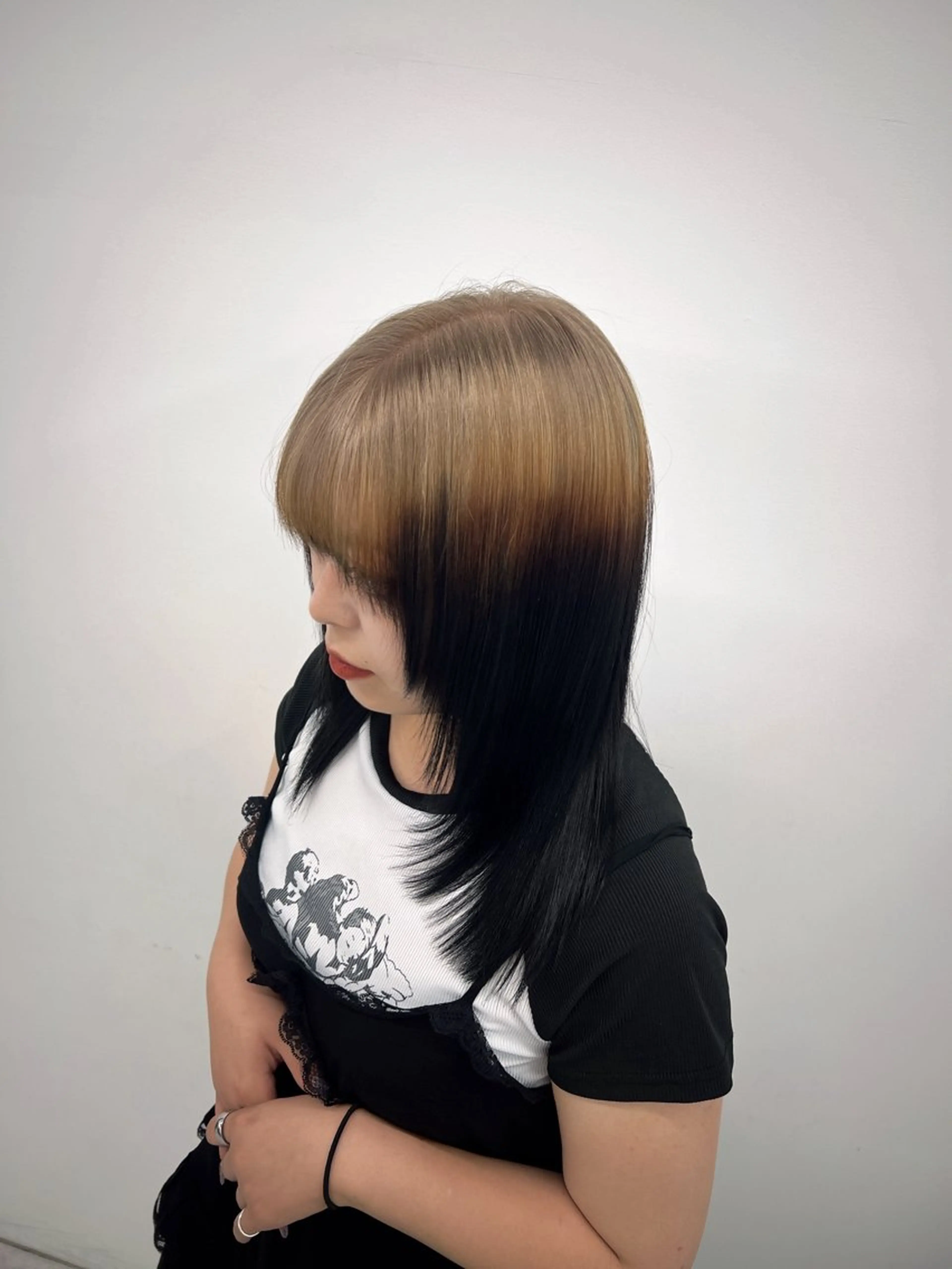 ロング カラー カット ヘアカラー トリートメント レイヤー/透明感 カラー🌿KANTAのヘアスタイル