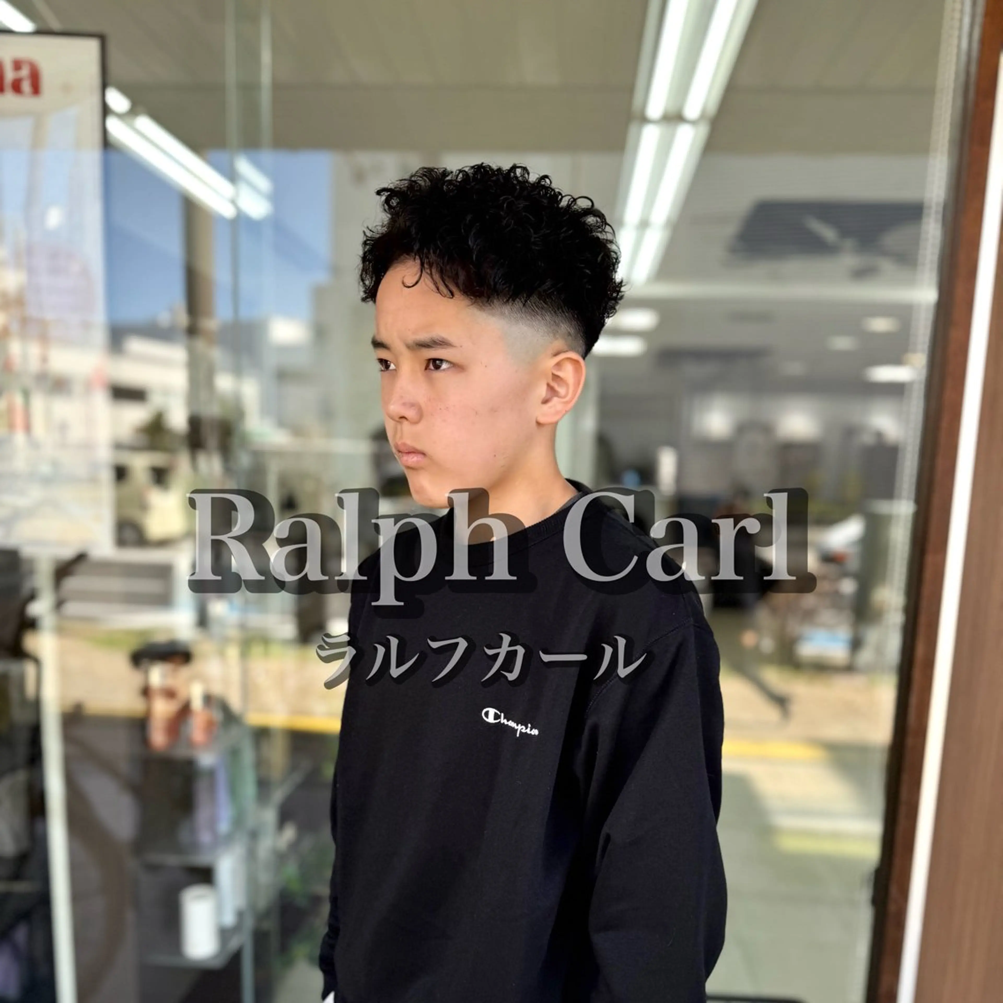 ショート パーマ メンズ ショートヘア カット パーマ メンズパーマの達人 / タカシマダイスケのヘアスタイル