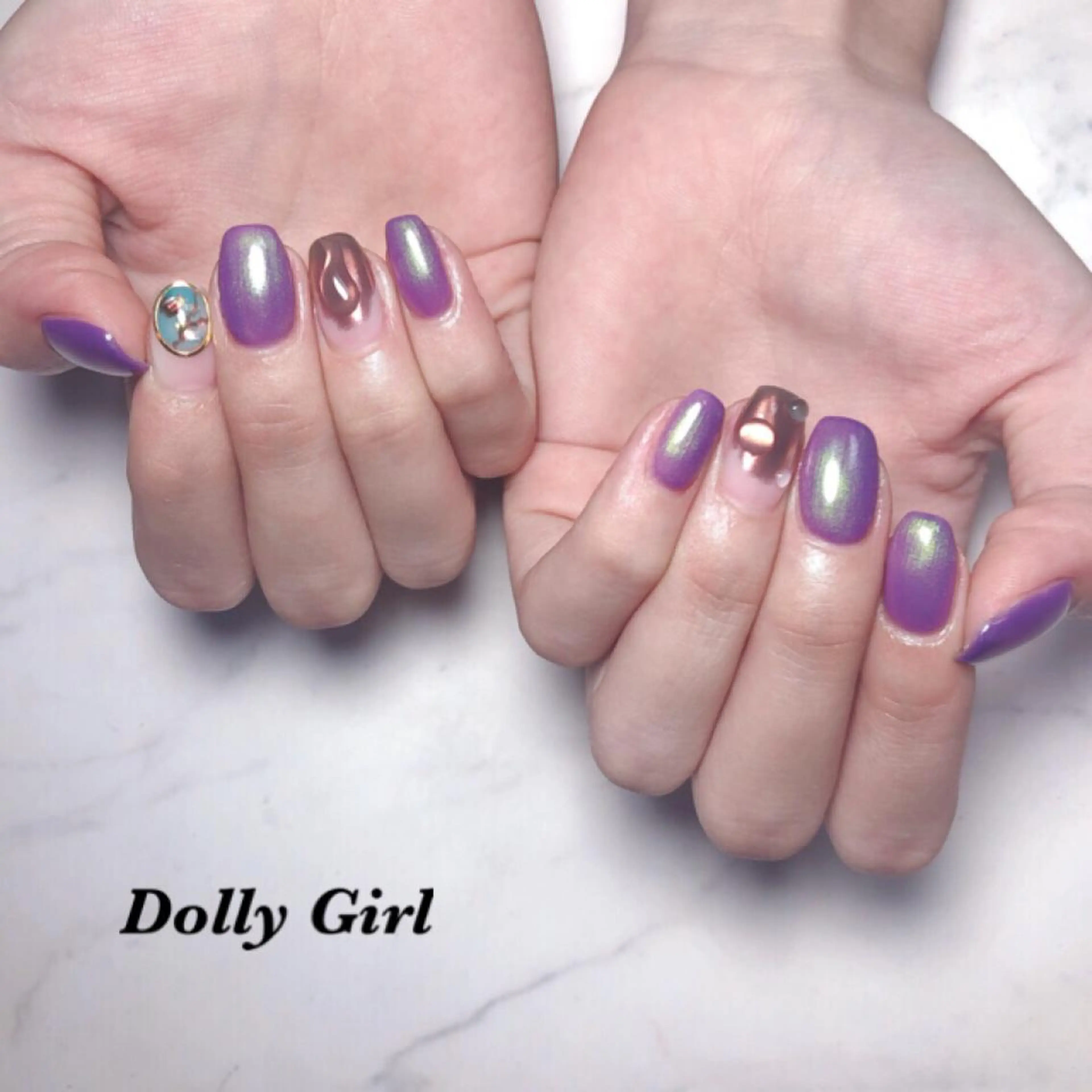 ネイル 個室ネイルサロンDolly  Girl〜ドーリーガール〜所属・DollyGirl KYOKOのネイルデザイン