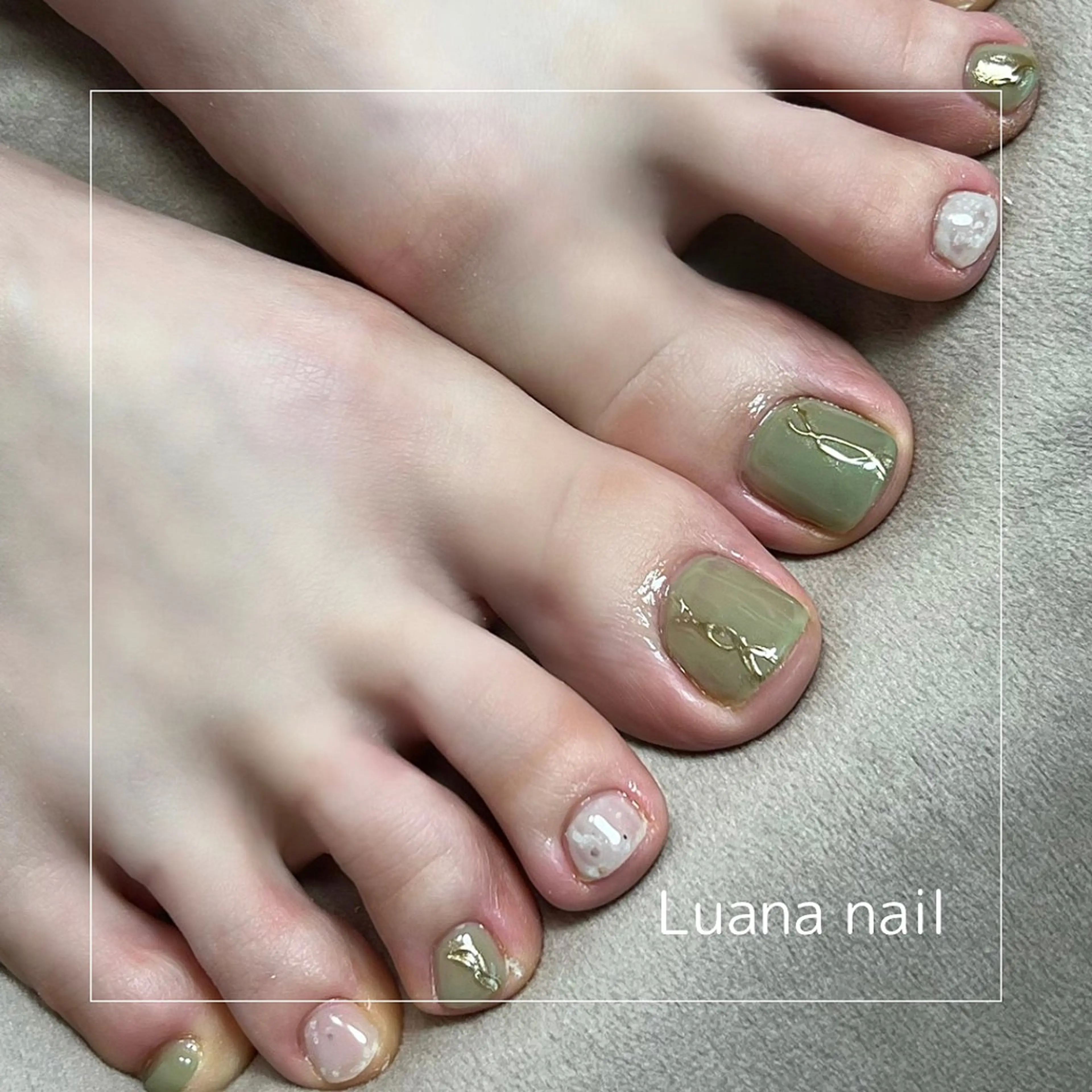 ネイル フットネイル Luana nailのネイルデザイン