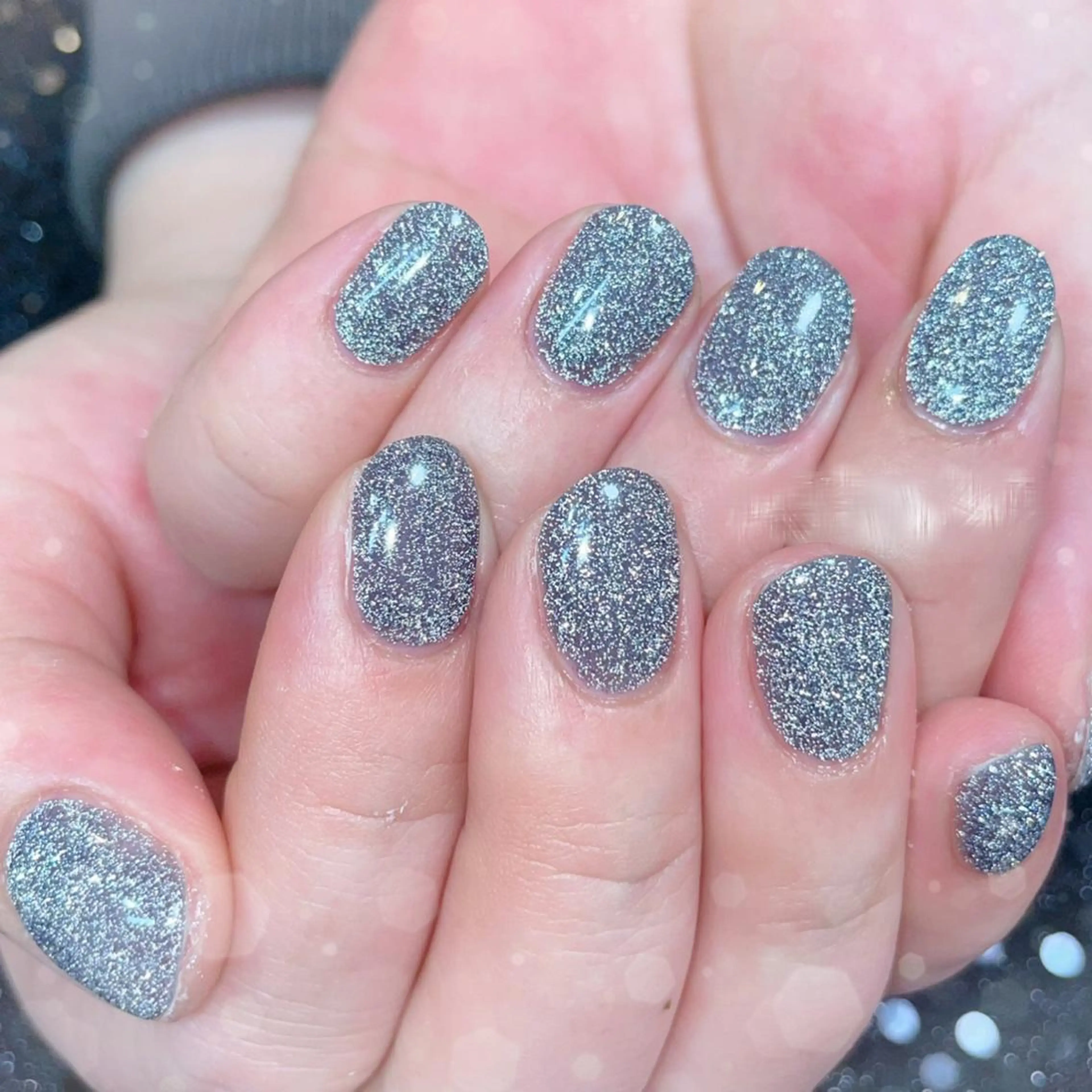 ネイル フラッシュネイル ラメ(グリッター) ハンドネイル ハンドケア MoON...❤︎ MeGuのネイルデザイン