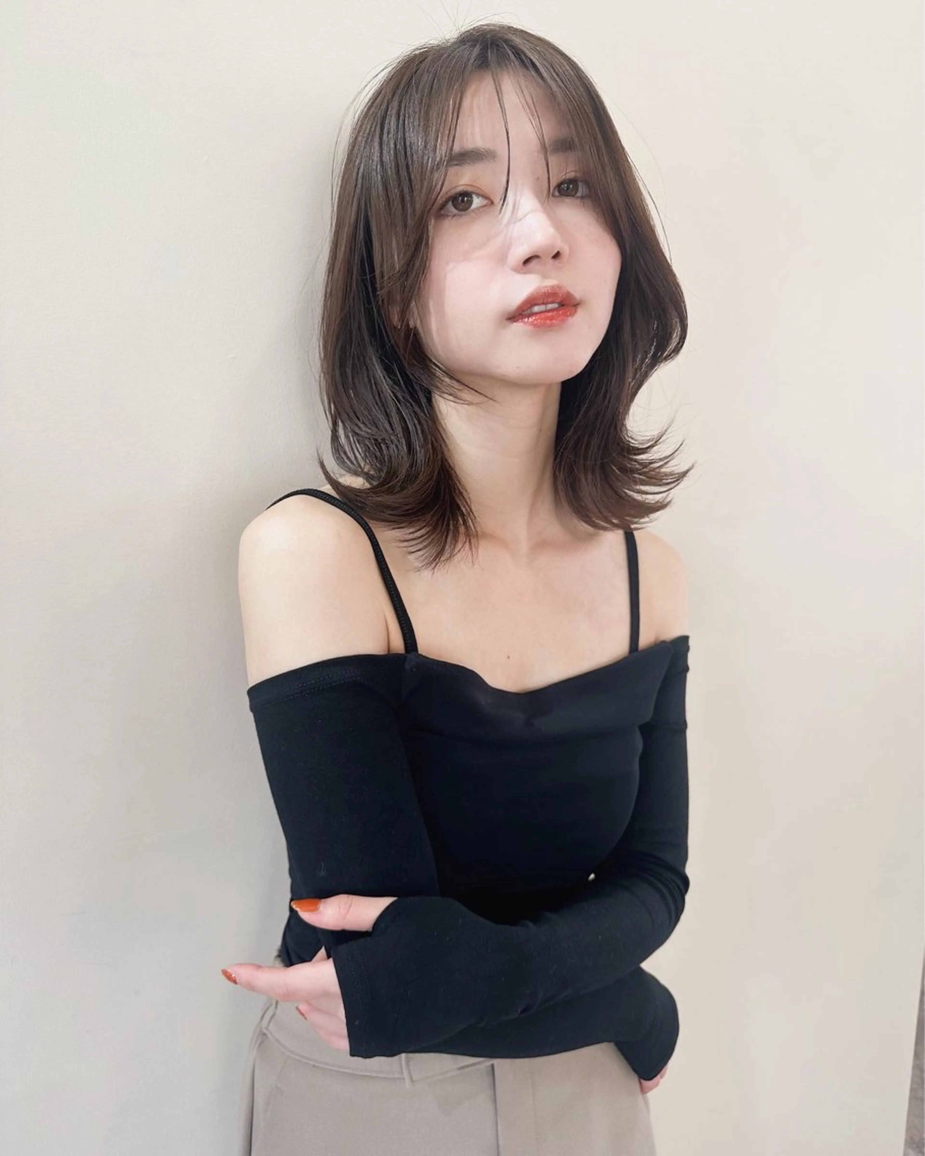 ミディアム 鎌倉 彩のヘアスタイル