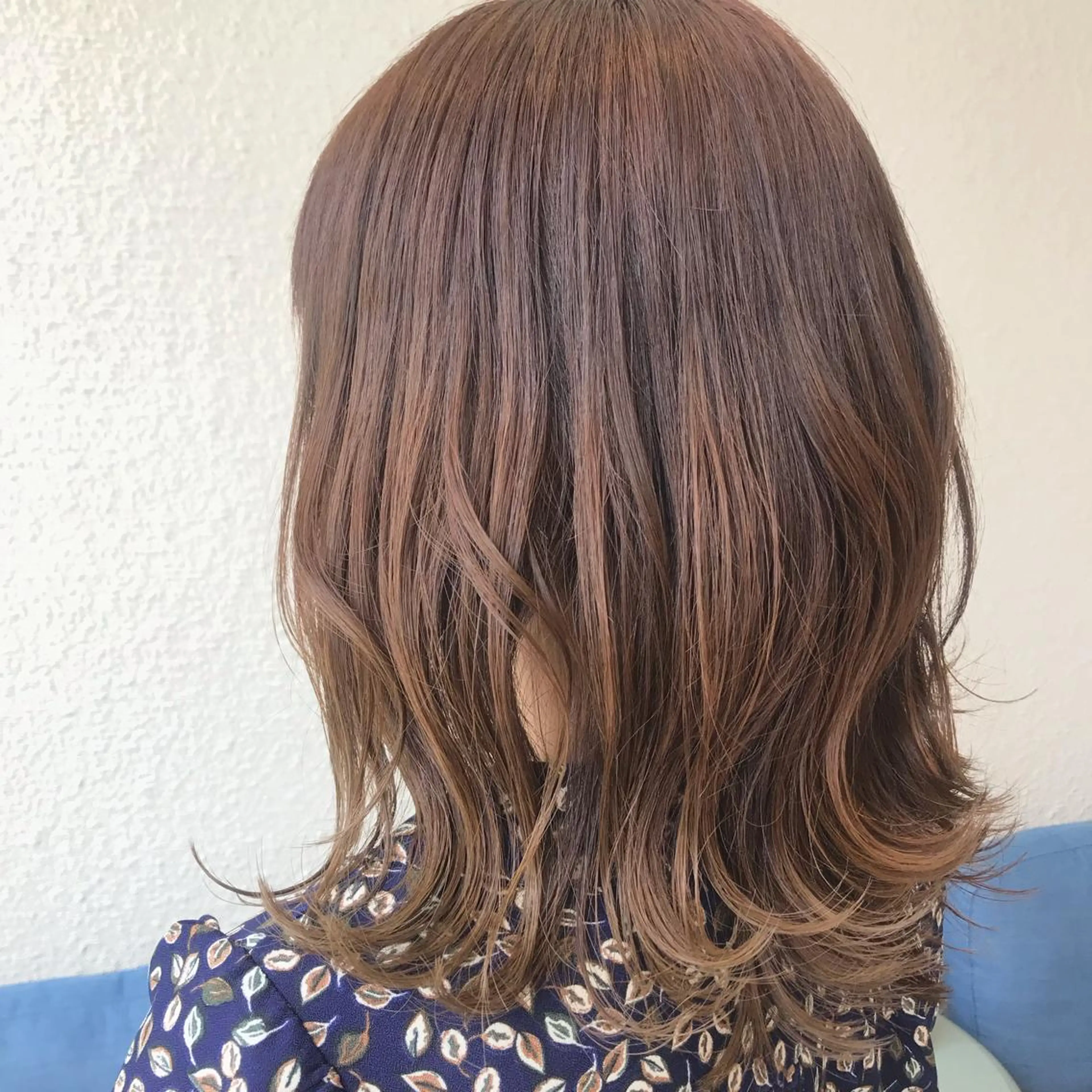 ミディアム カラー 透明感カラー/ 寺田千雅子のヘアスタイル