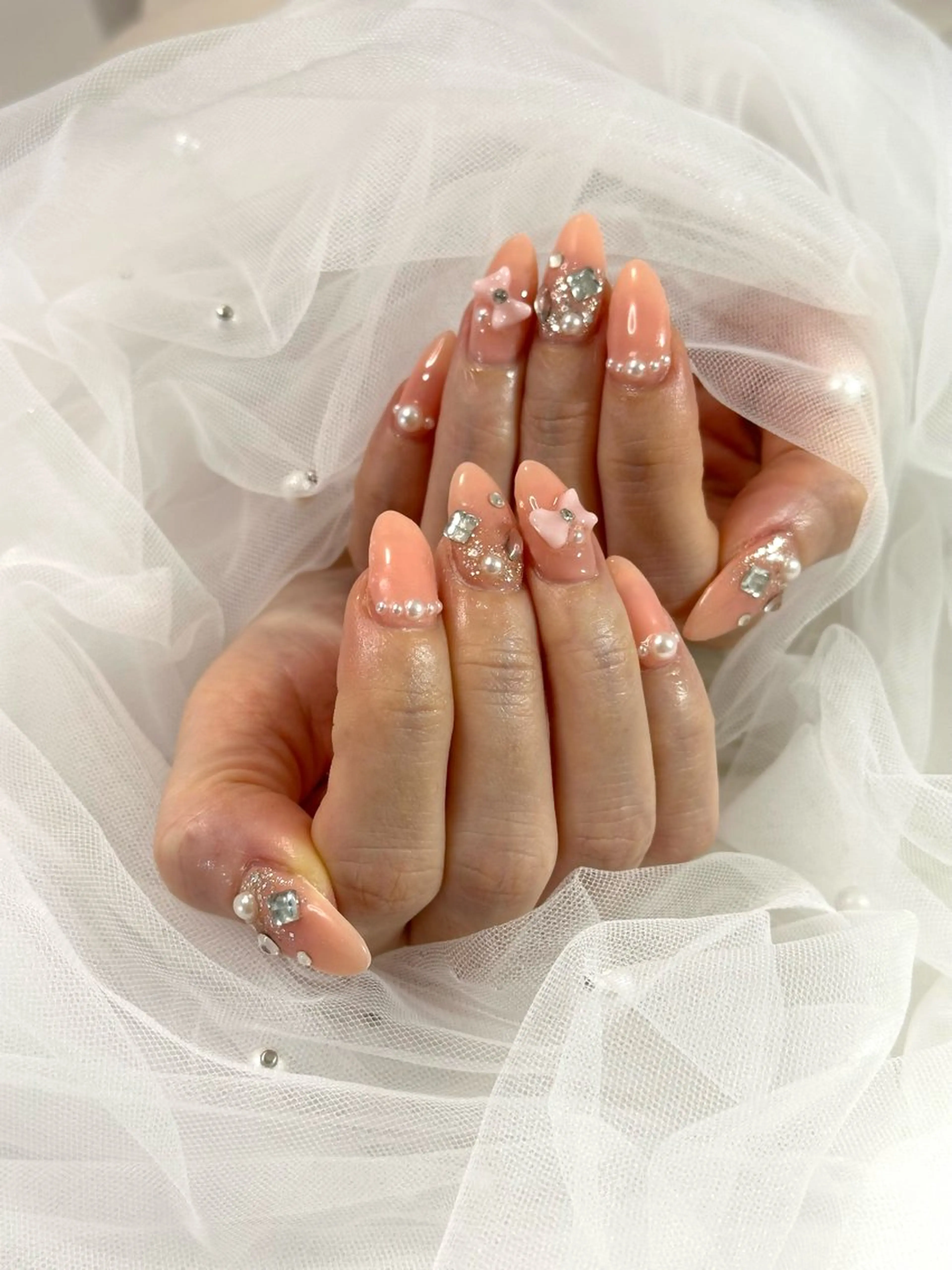 ネイル areum所属・areum🩵ྀི Rioのネイルデザイン