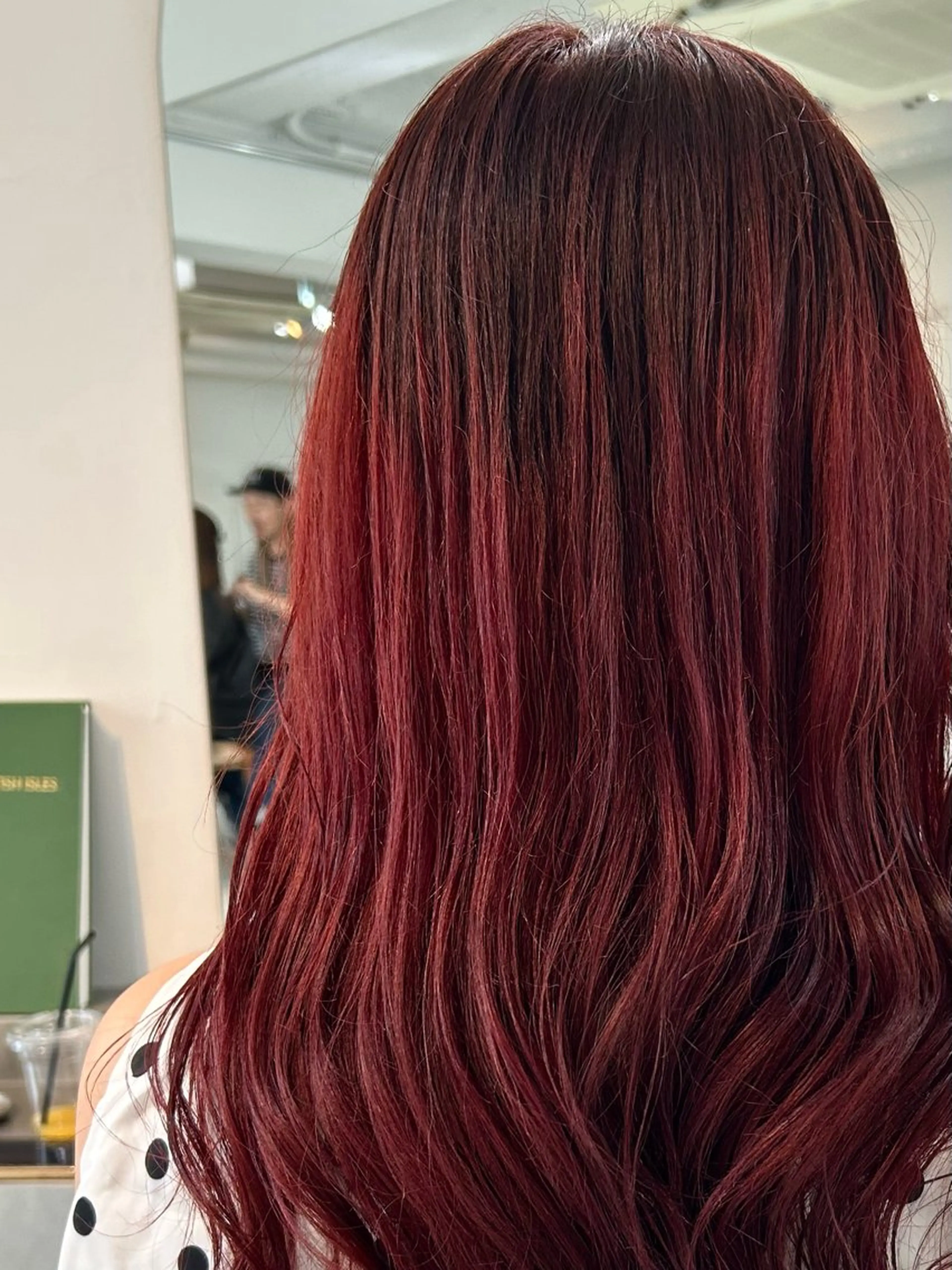 ロング カラー ボルドーカラー FavyS所属・心斎橋/カラー /りくのヘアスタイル