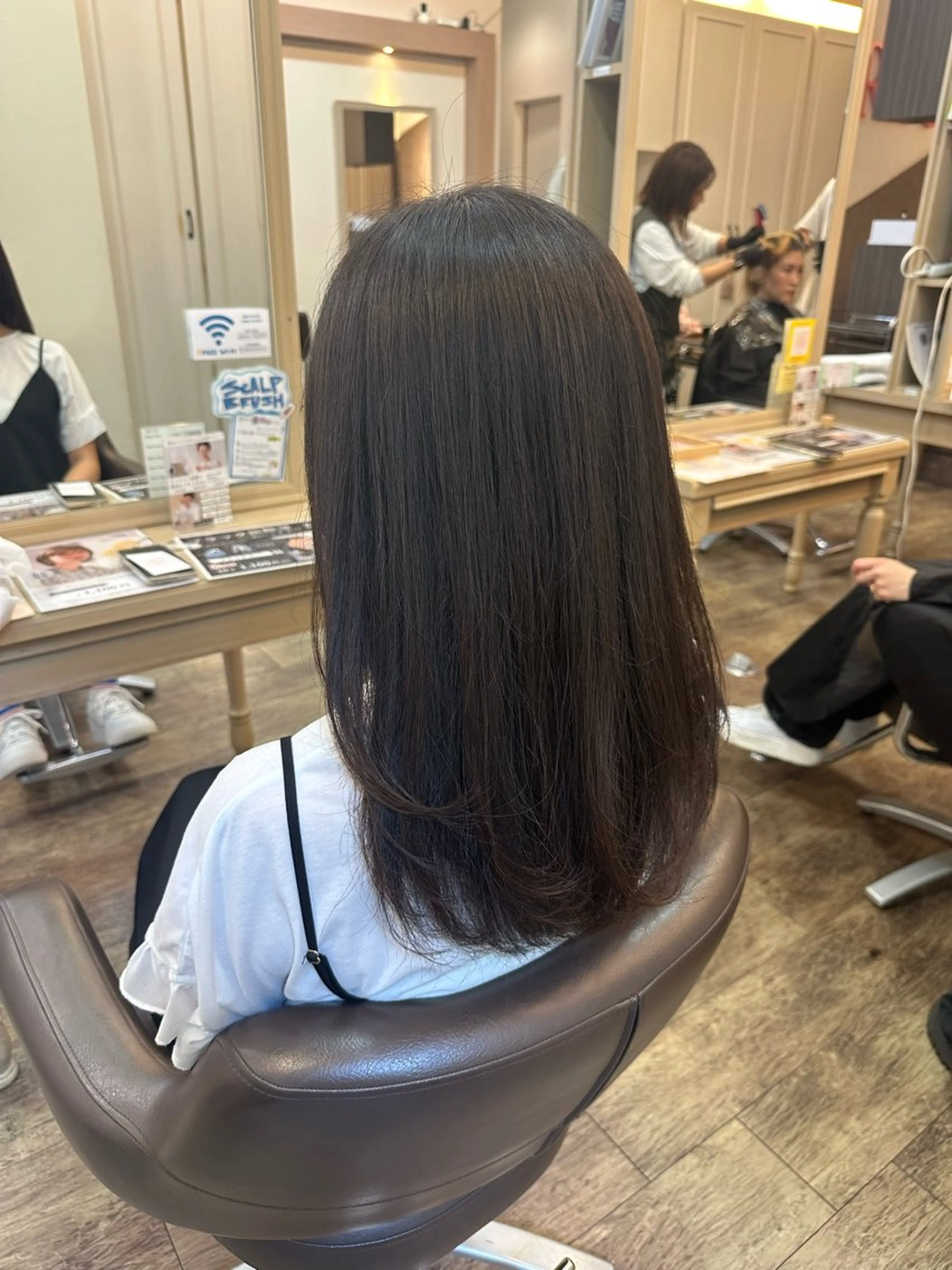 ロング カット トリートメント 杉田 花乃のヘアスタイル