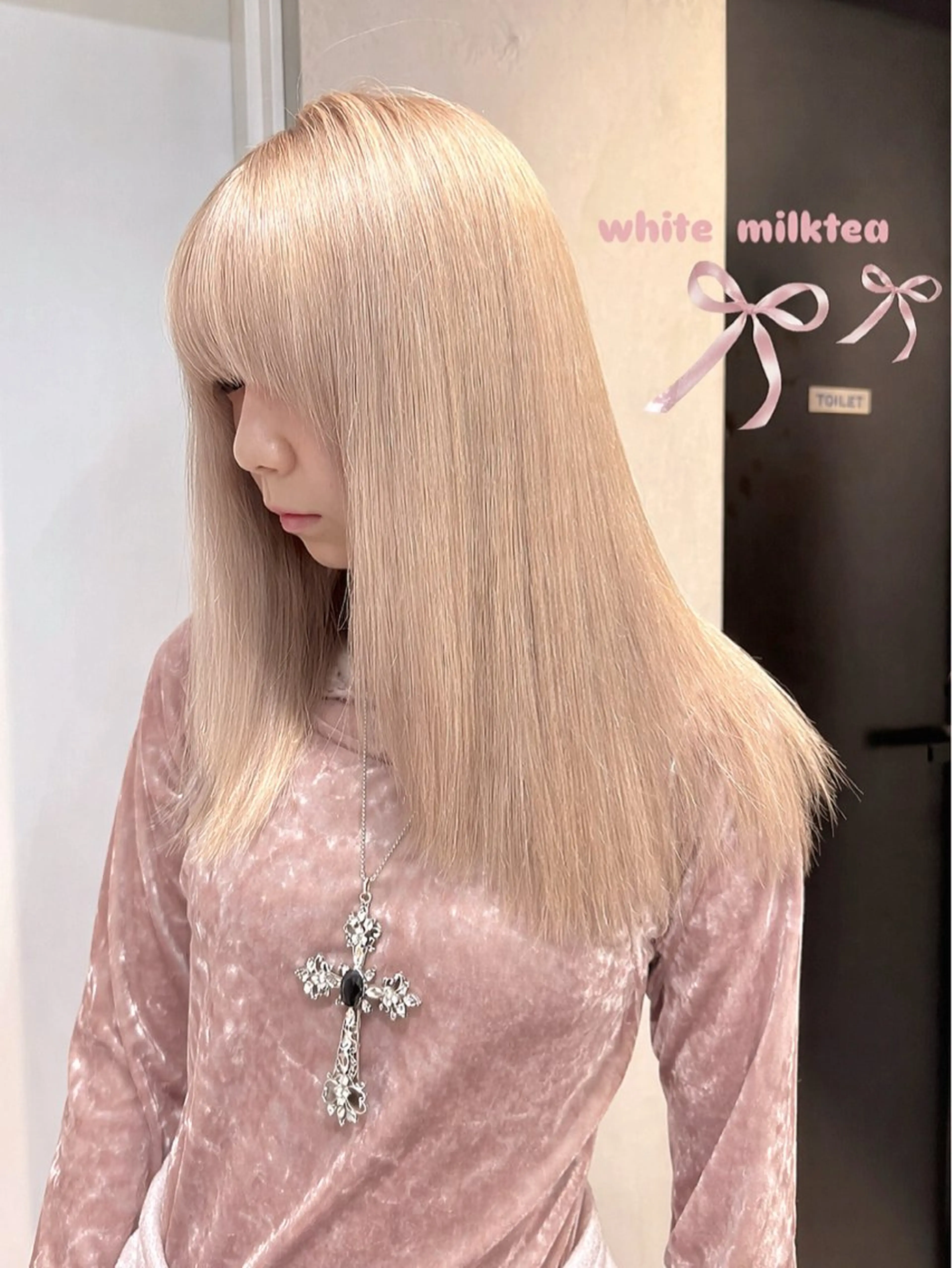 ロング カラー ヘアカラー 太田 古都のヘアスタイル