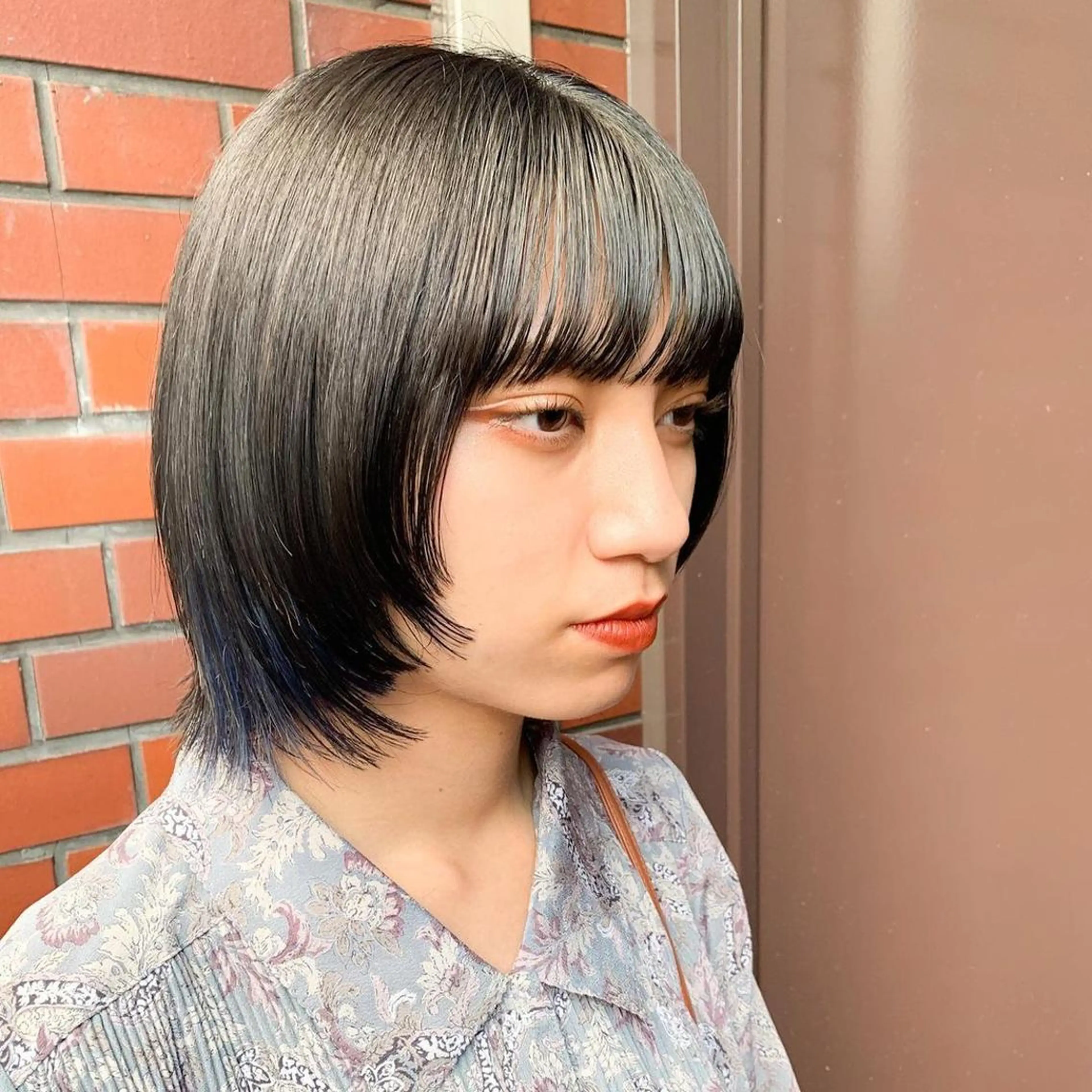 カラー ショート 髪質改善 Noe心斎橋店のヘアスタイル