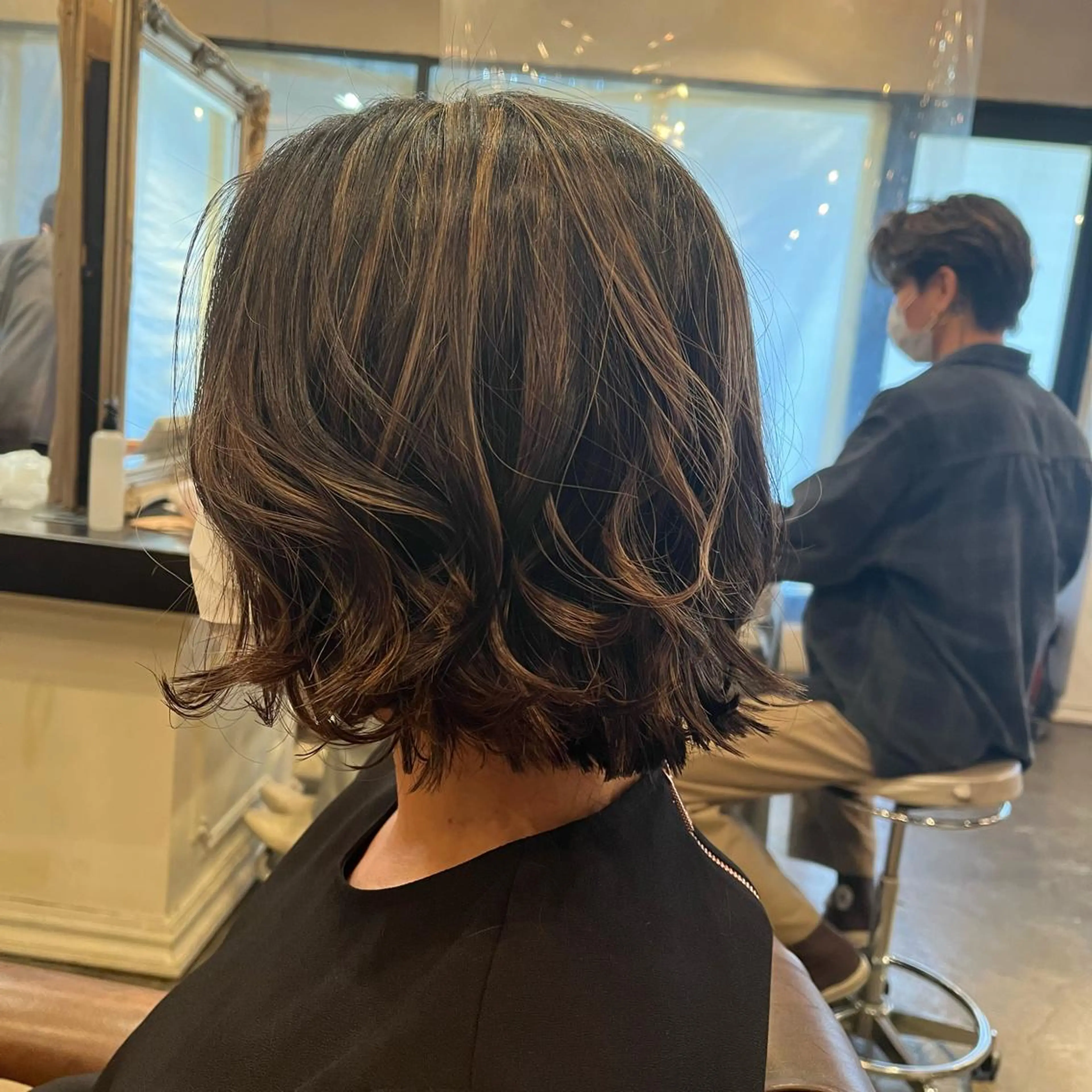 ミディアム 髪質改善/shuki 韓国/代表取締役のヘアスタイル