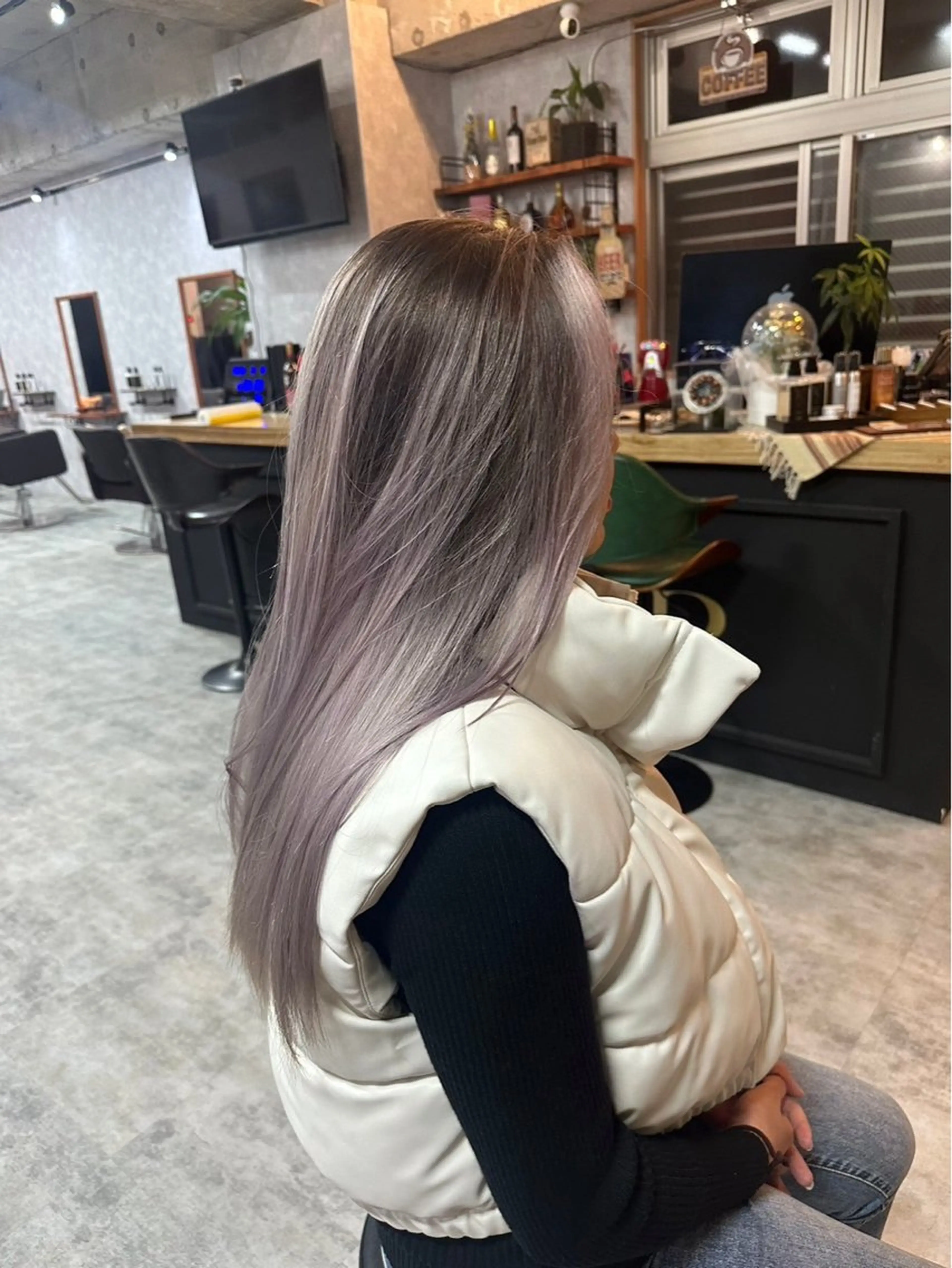 ロング カラー C'LD Hair Produce【シールドヘアープロデュース】所属・シールドヘアー/那覇 /縮毛矯正/ブリーチのヘアスタイル