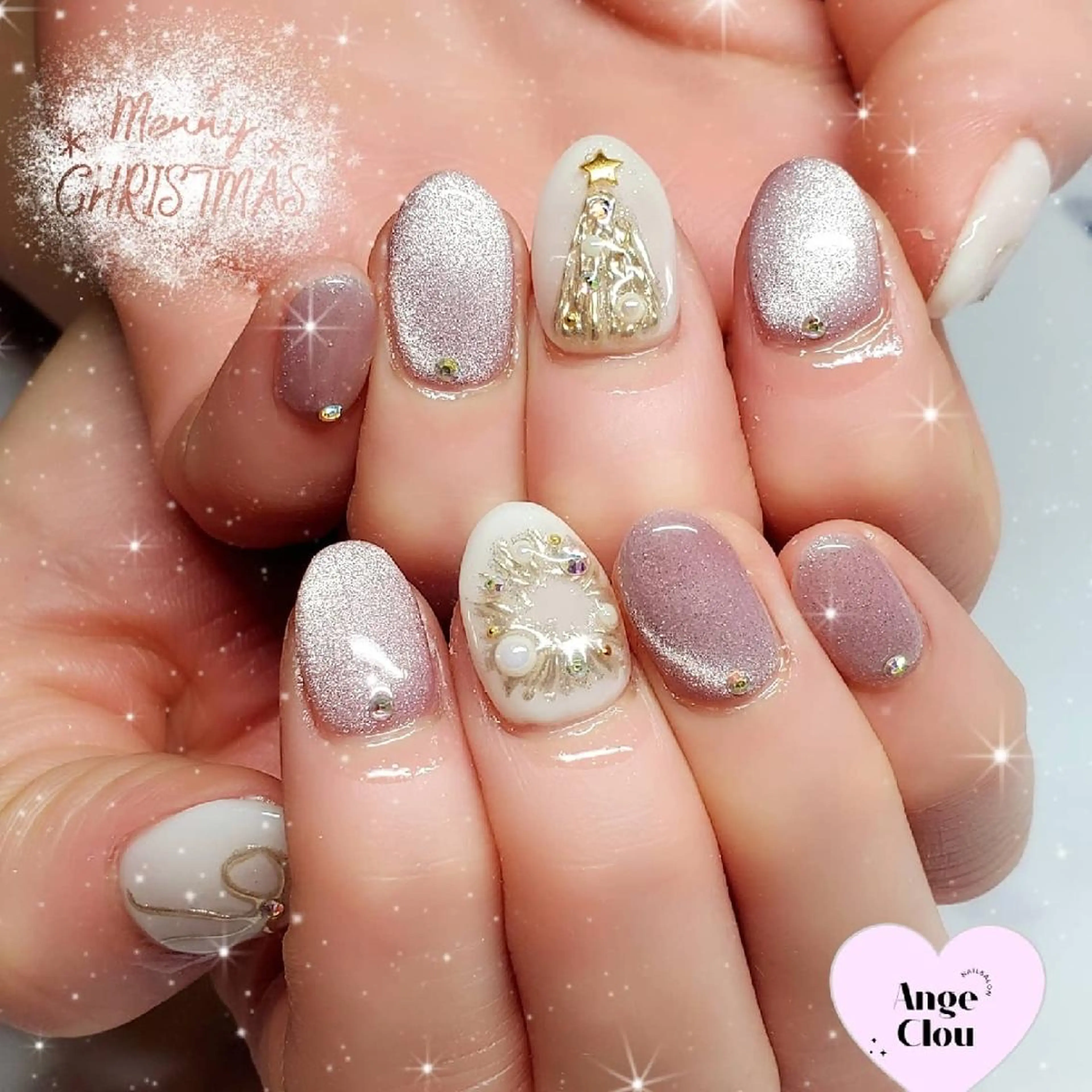 ネイル マグネットネイル Runanail 鶴ヶ峰所属・Runanail.☽ 鶴ヶ峰　naruのネイルデザイン