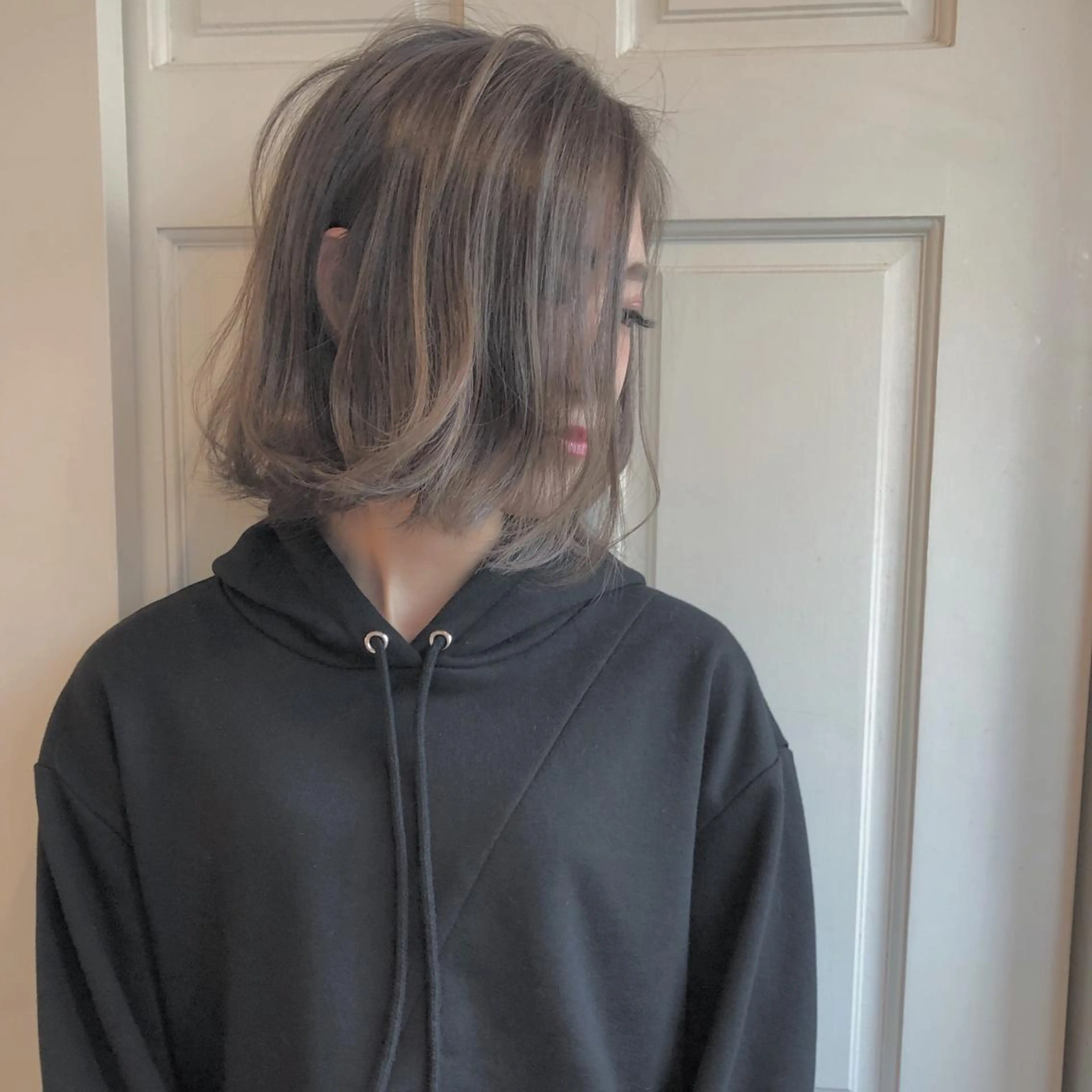 ミディアム カラー ヘアカラー 🌸ハイトーン 新田 廉 🌸のヘアスタイル