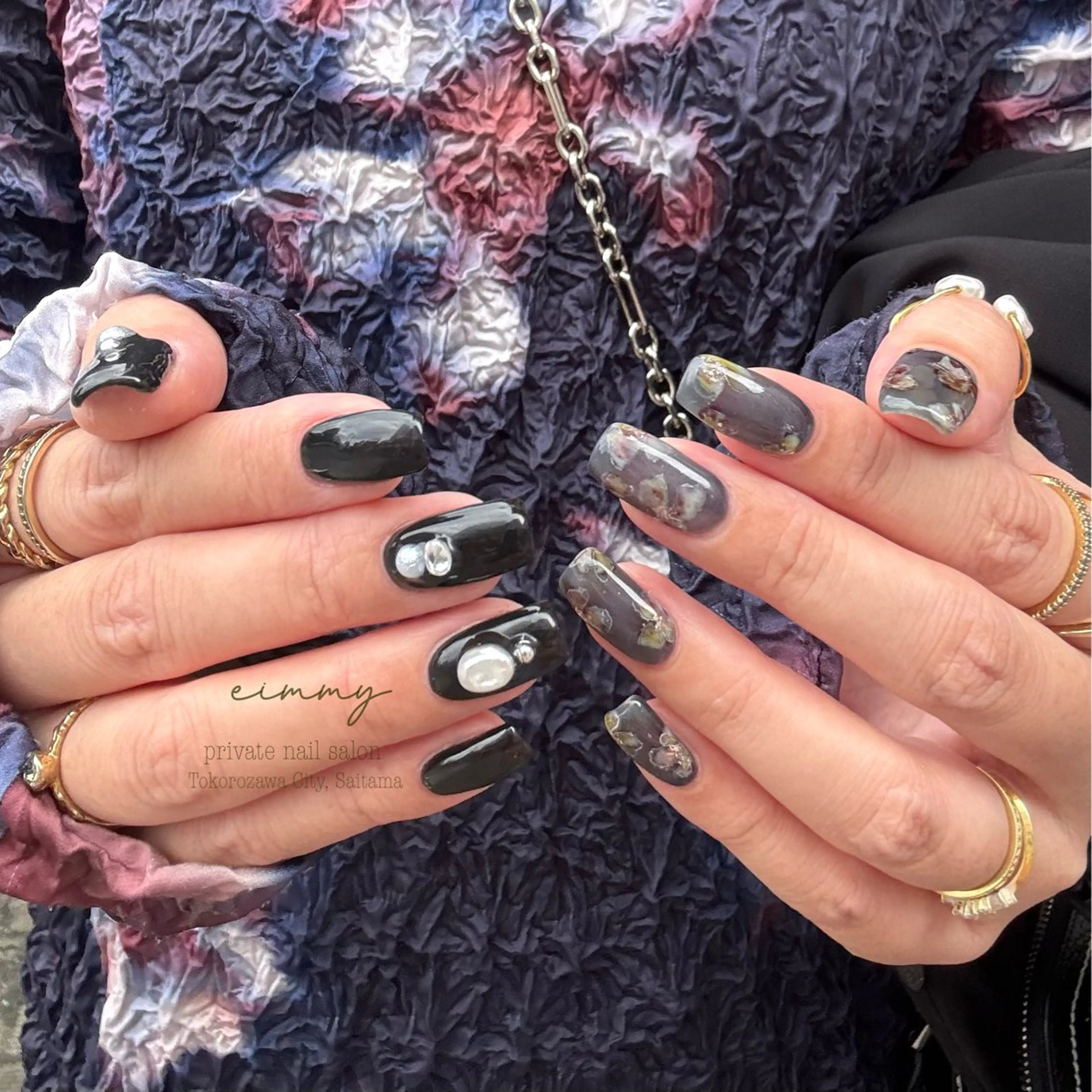 ネイル ジェルネイル ニュアンスネイル eimmy【所沢】 mayuのネイルデザイン