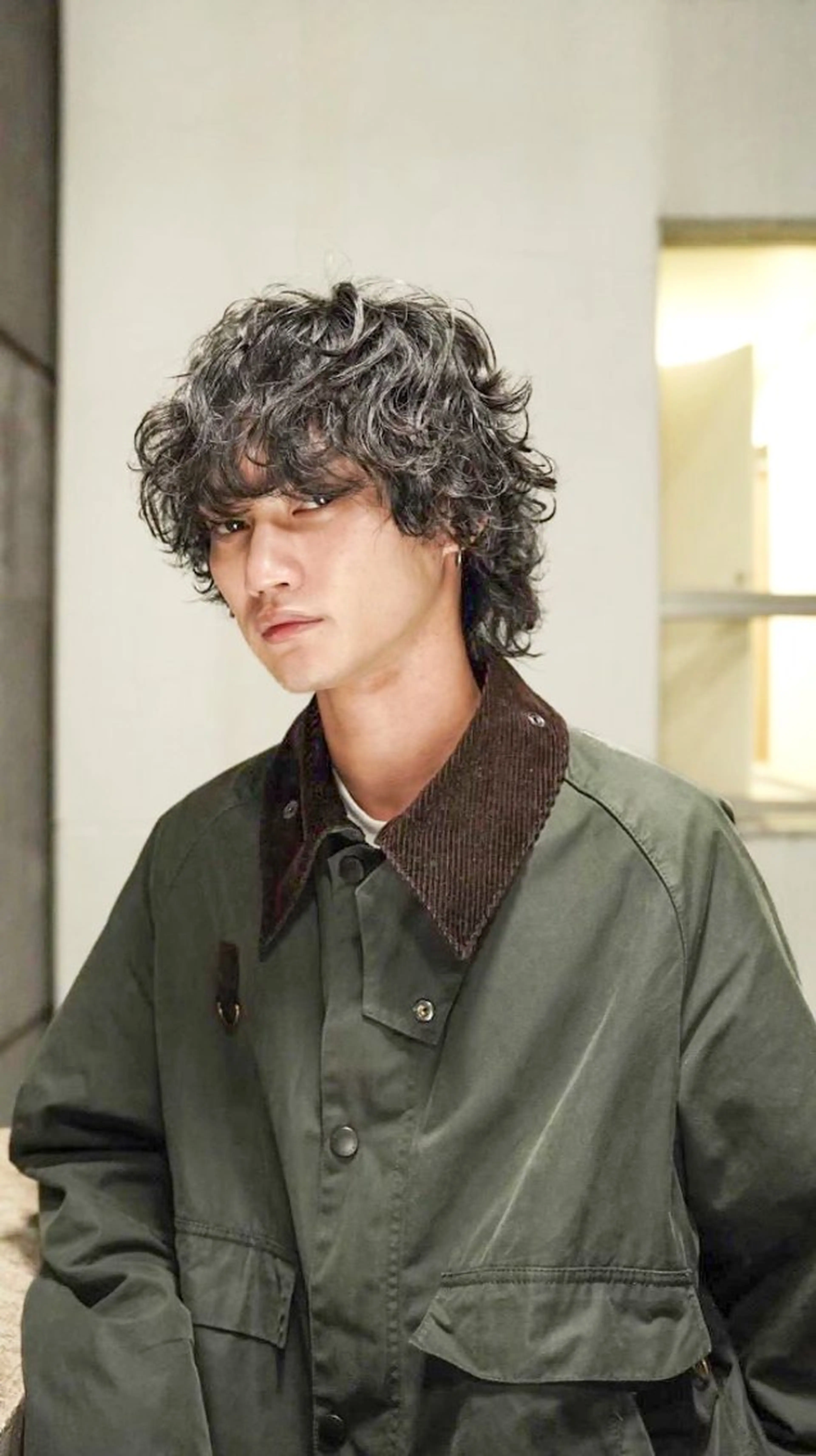 メンズ メンズカット/ ミディアム/ioriのヘアスタイル