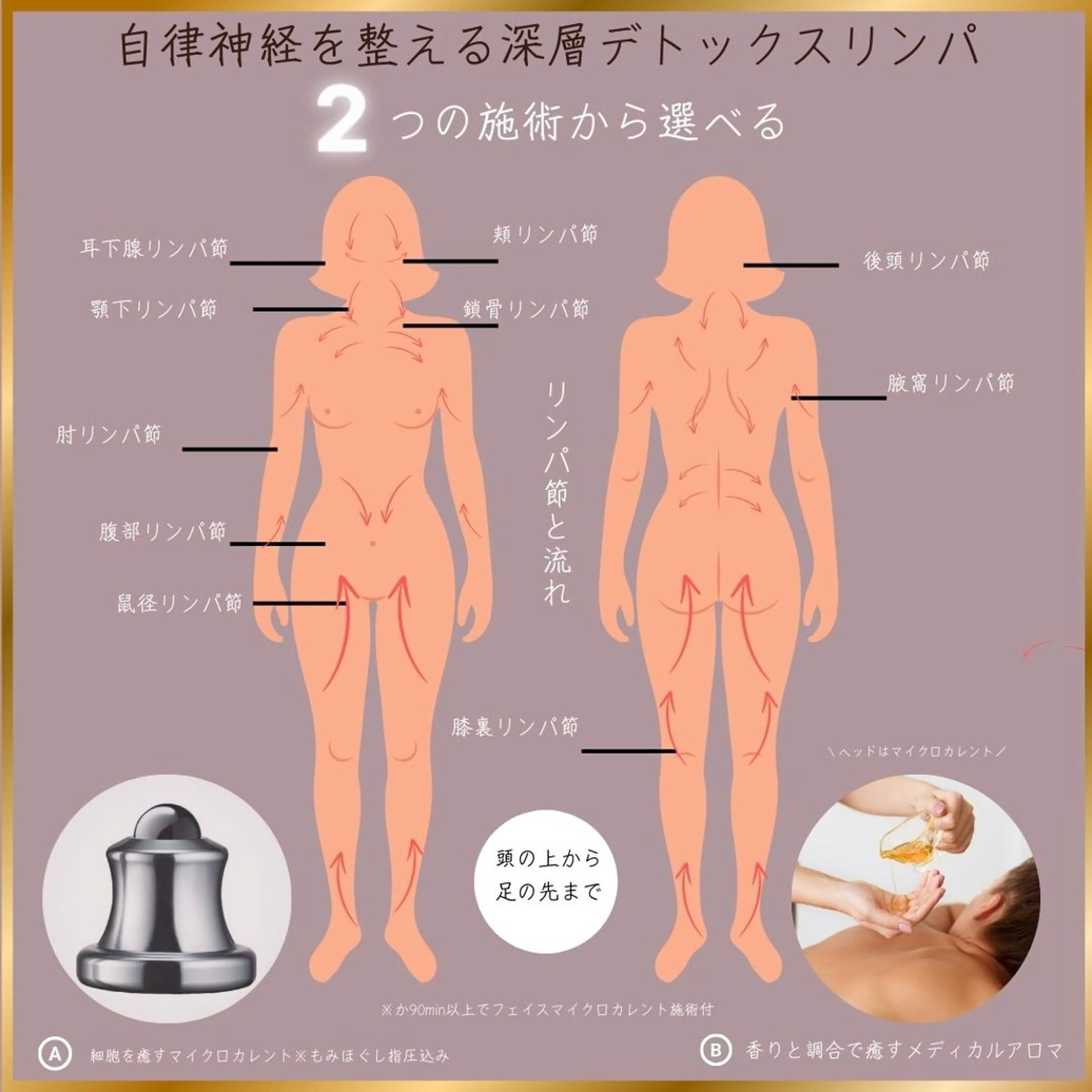 36.5℃さんじゅうろくてんごどシー所属・温活リラクゼーション salon36.5℃のエステ・リラクイメージ