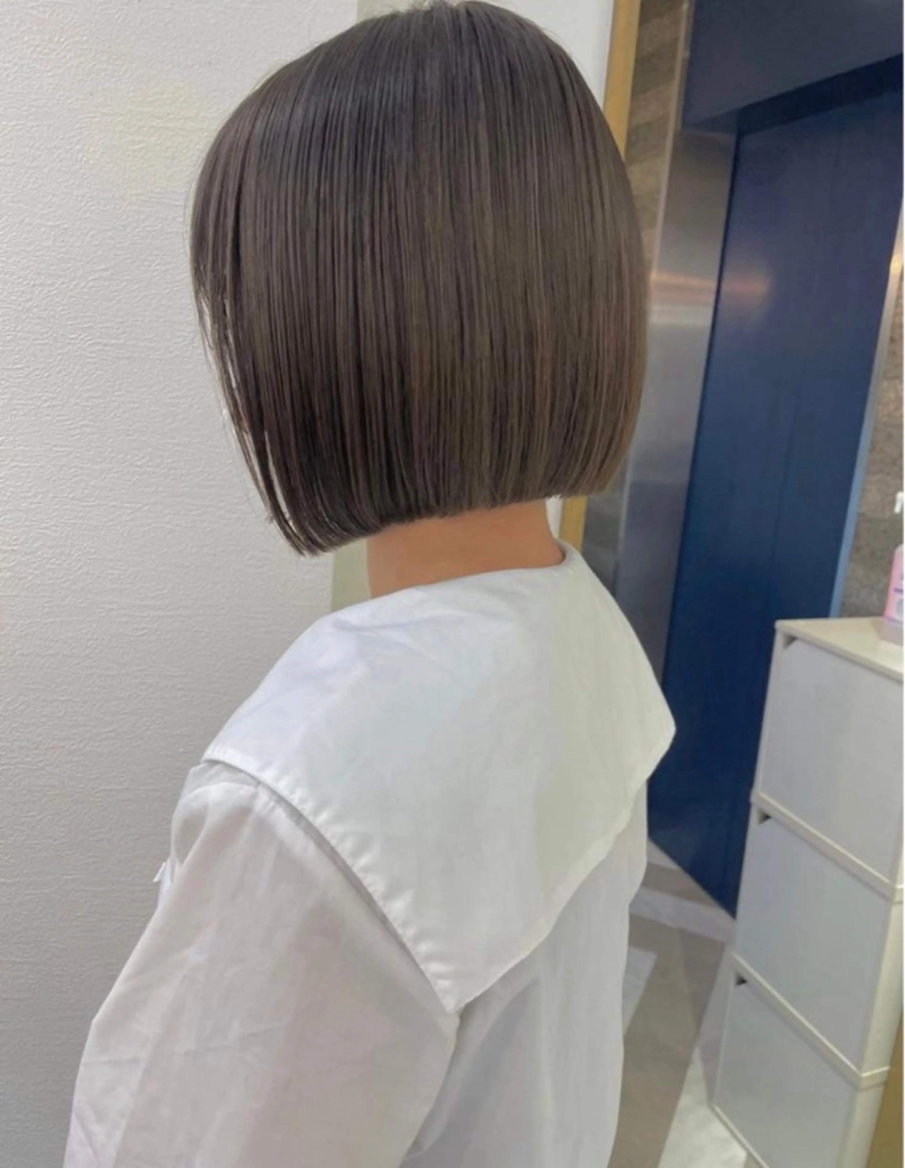 ミディアム Lond azur所属・🇰🇷韓国レイヤー 韓国風ボブのヘアスタイル