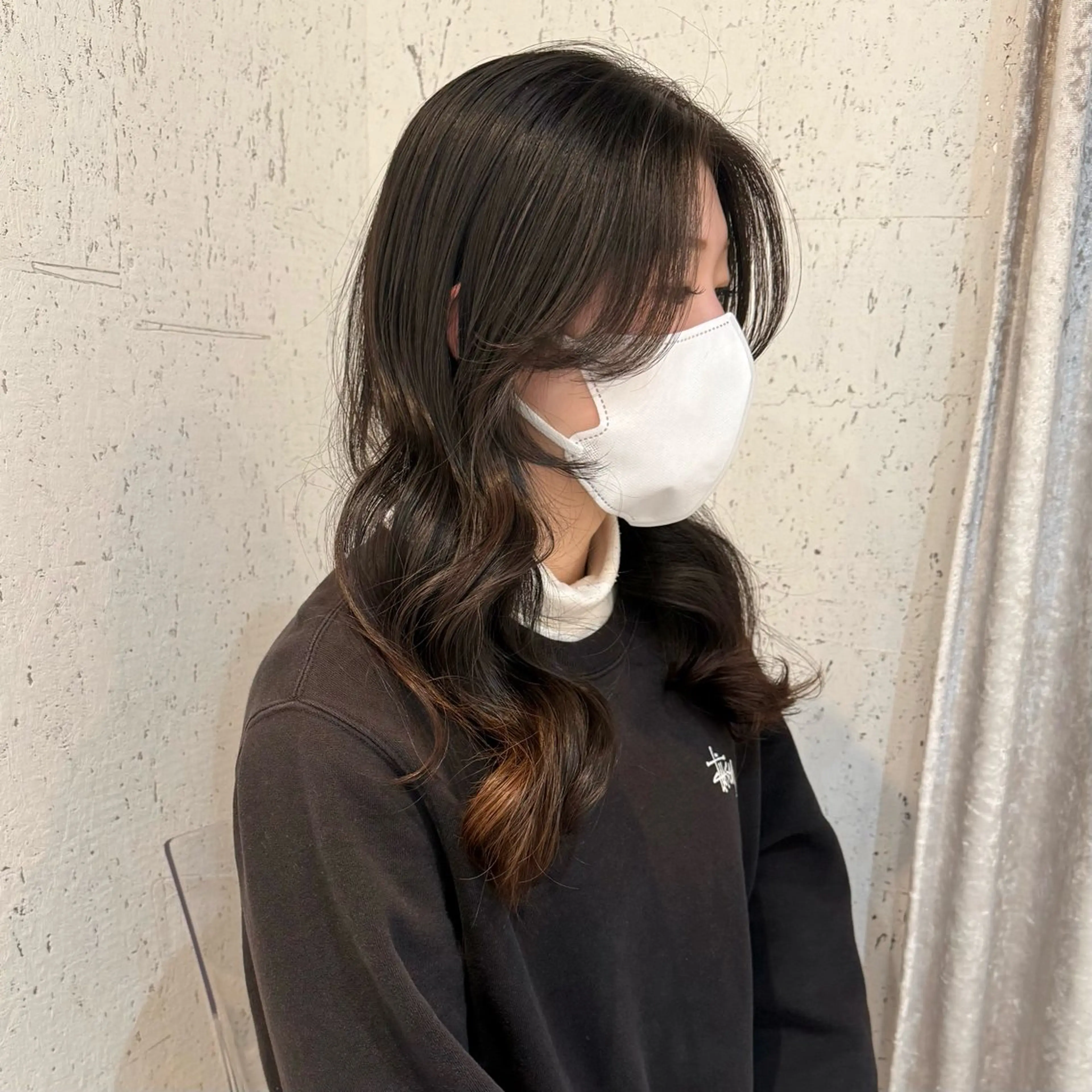 ミディアム カラー カット トリートメント mai / linoah˚✧のヘアスタイル