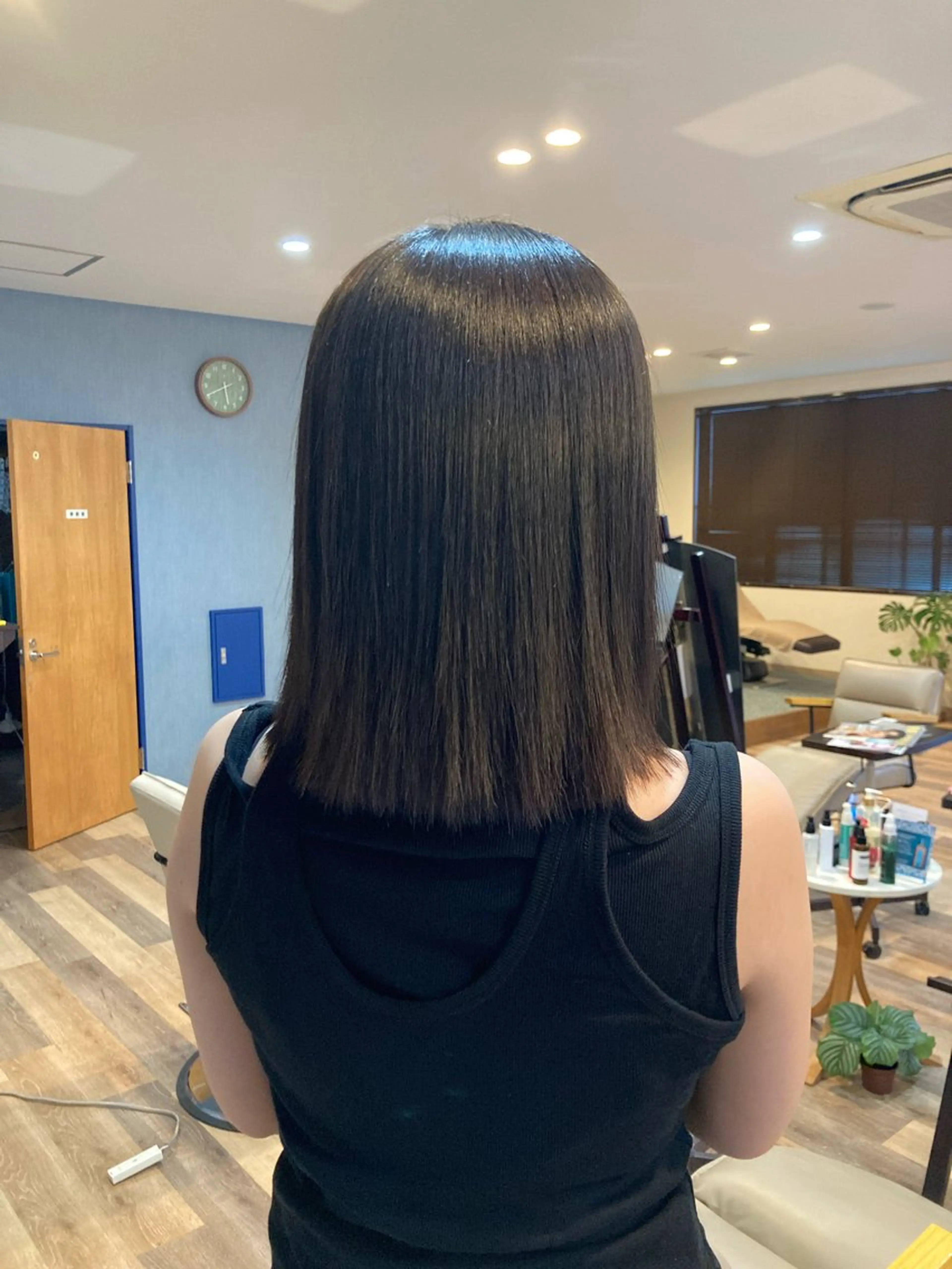 縮毛矯正(カット込)+艶髪トリートメントの写真