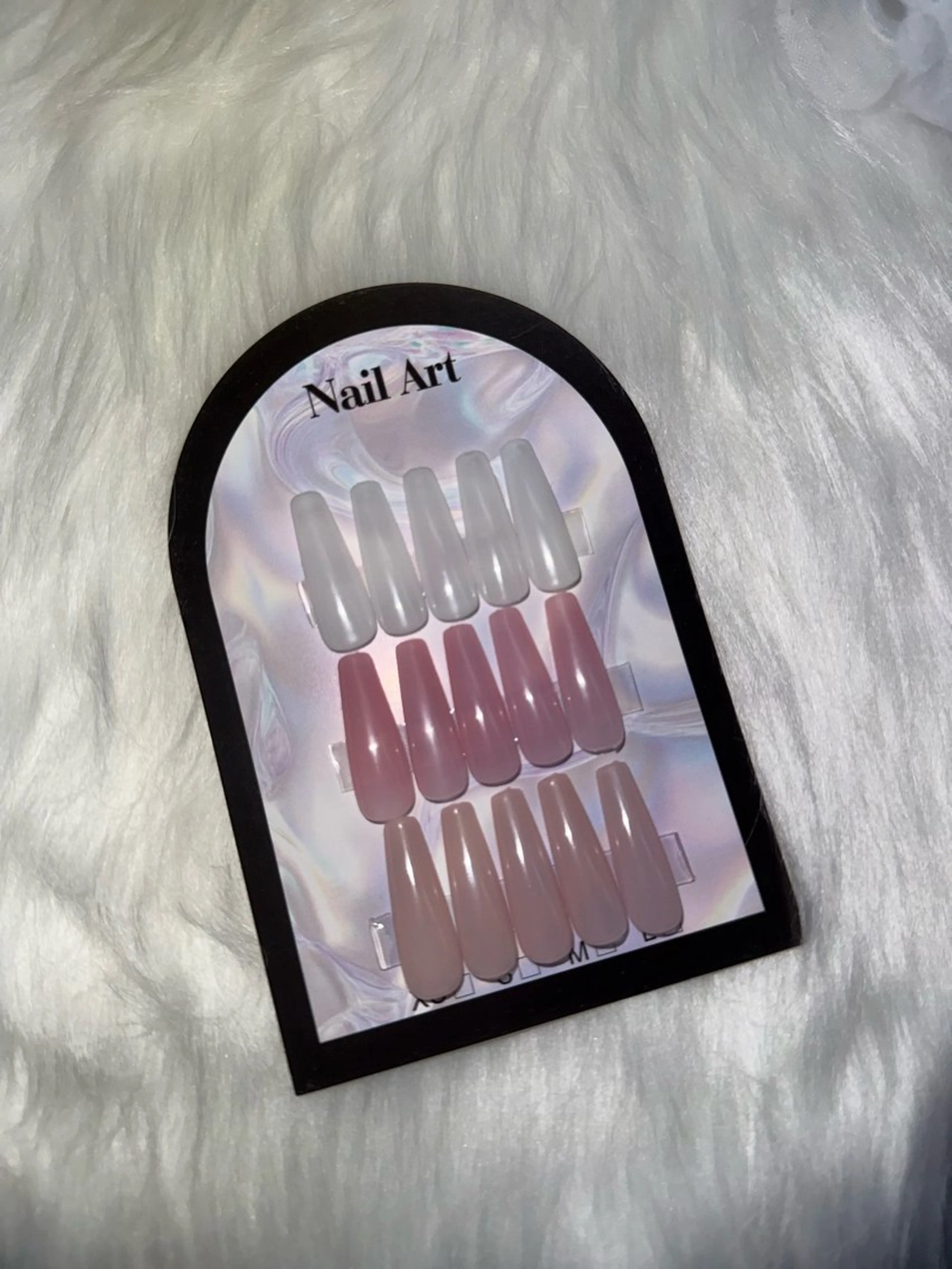 ハンドネイル(ワンカラー)の写真