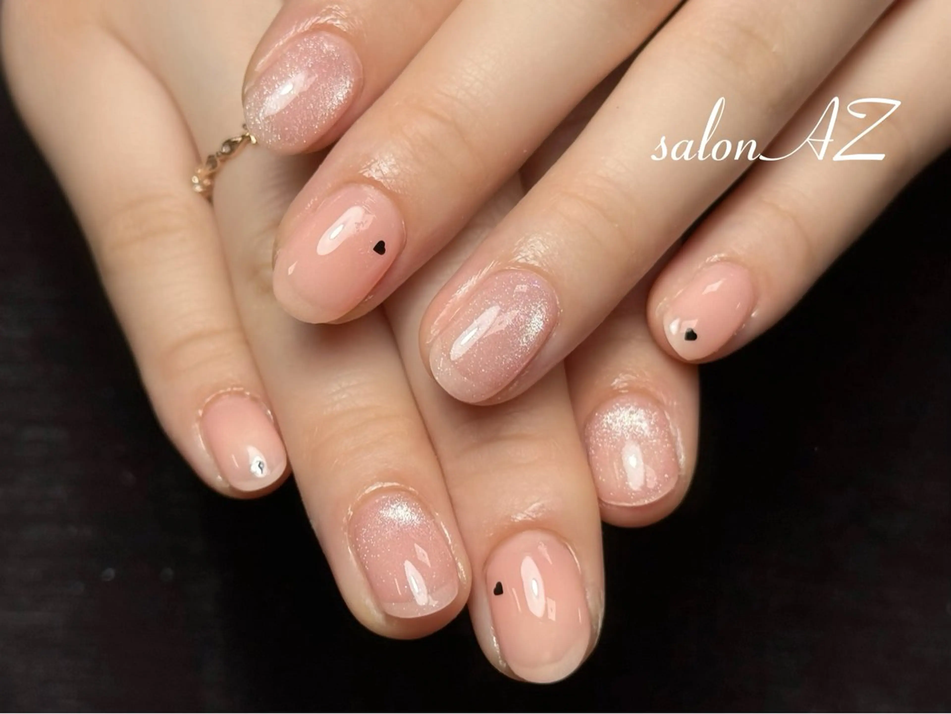 ネイル アートネイル フットネイル フレンチネイル マグネットネイル 持ち込み ハンドネイル salon AZのネイルデザイン