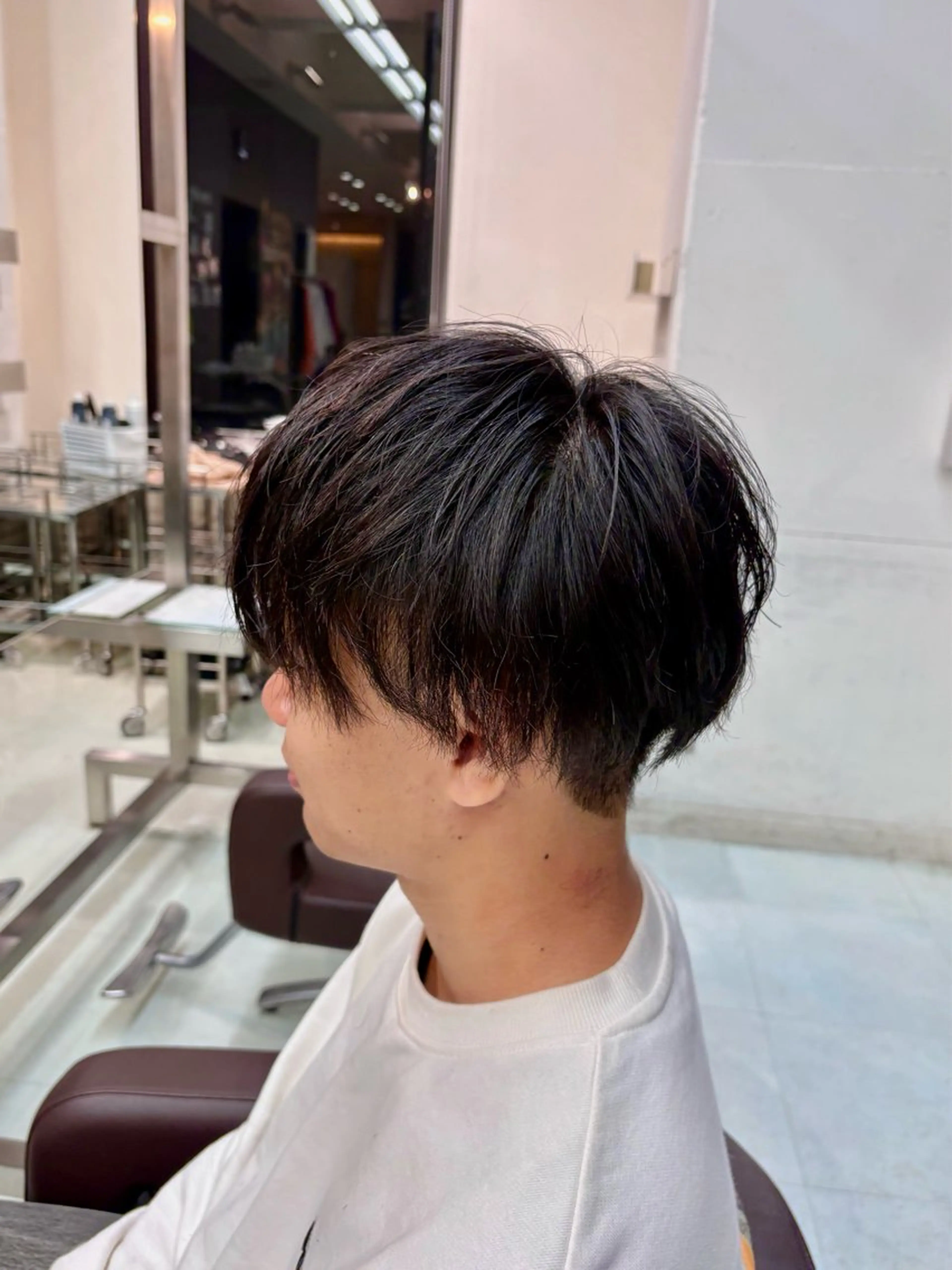 メンズ マッシュ 刈り上げ WILL西宮店所属・WILL西宮野崎琴水 /透明感カラーのヘアスタイル