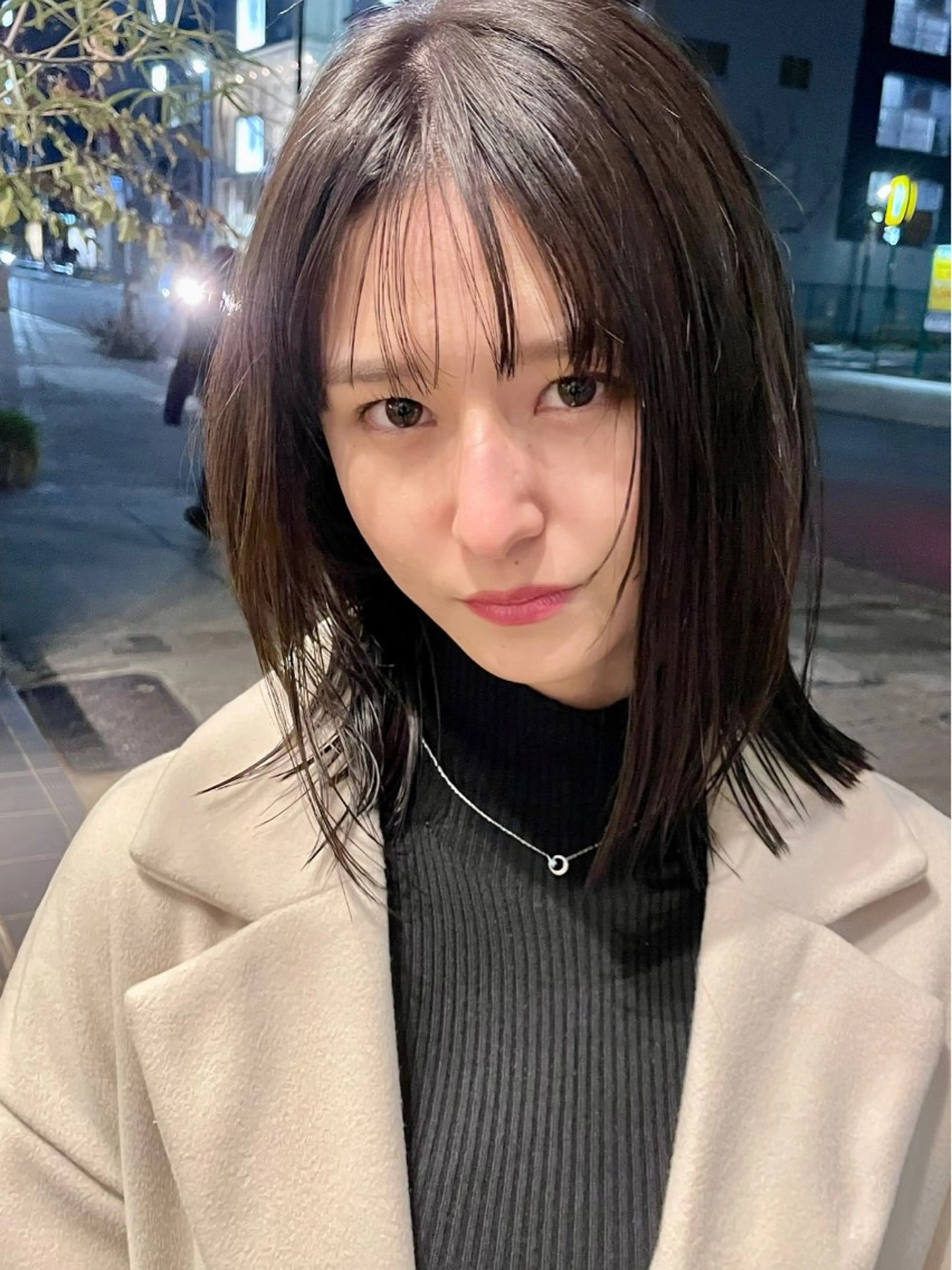 前髪カット+カラー+トリートメントの写真