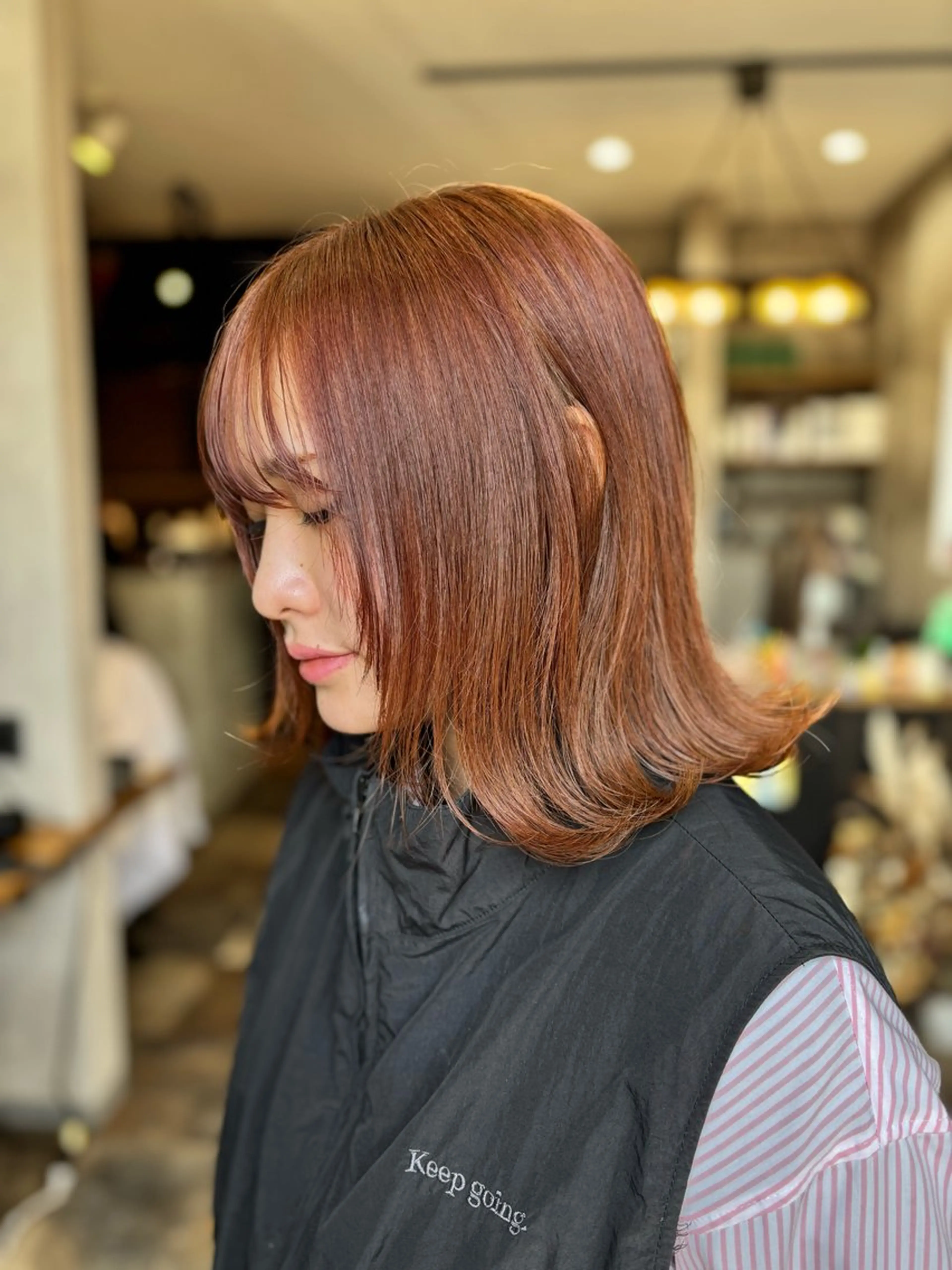 ショート ボブ レイヤーカット カット ヘアカラー トリートメント Welila by haku所属・Yuuki ウェリラバイハクのヘアスタイル