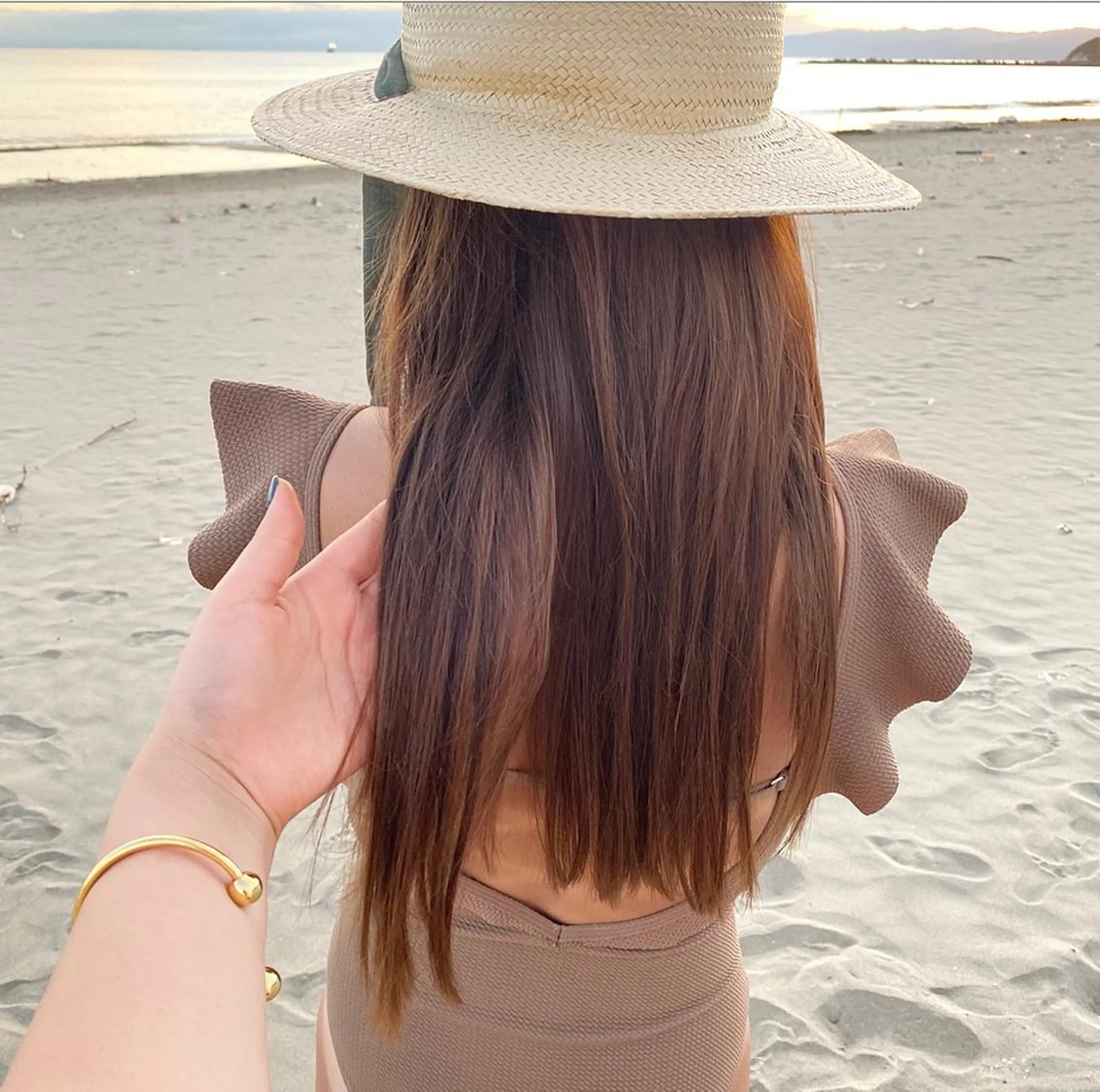 ロング カラー ヘアアレンジ カット トリートメント HAIRSALONLOOP所属・川上 麻梨阿のヘアスタイル