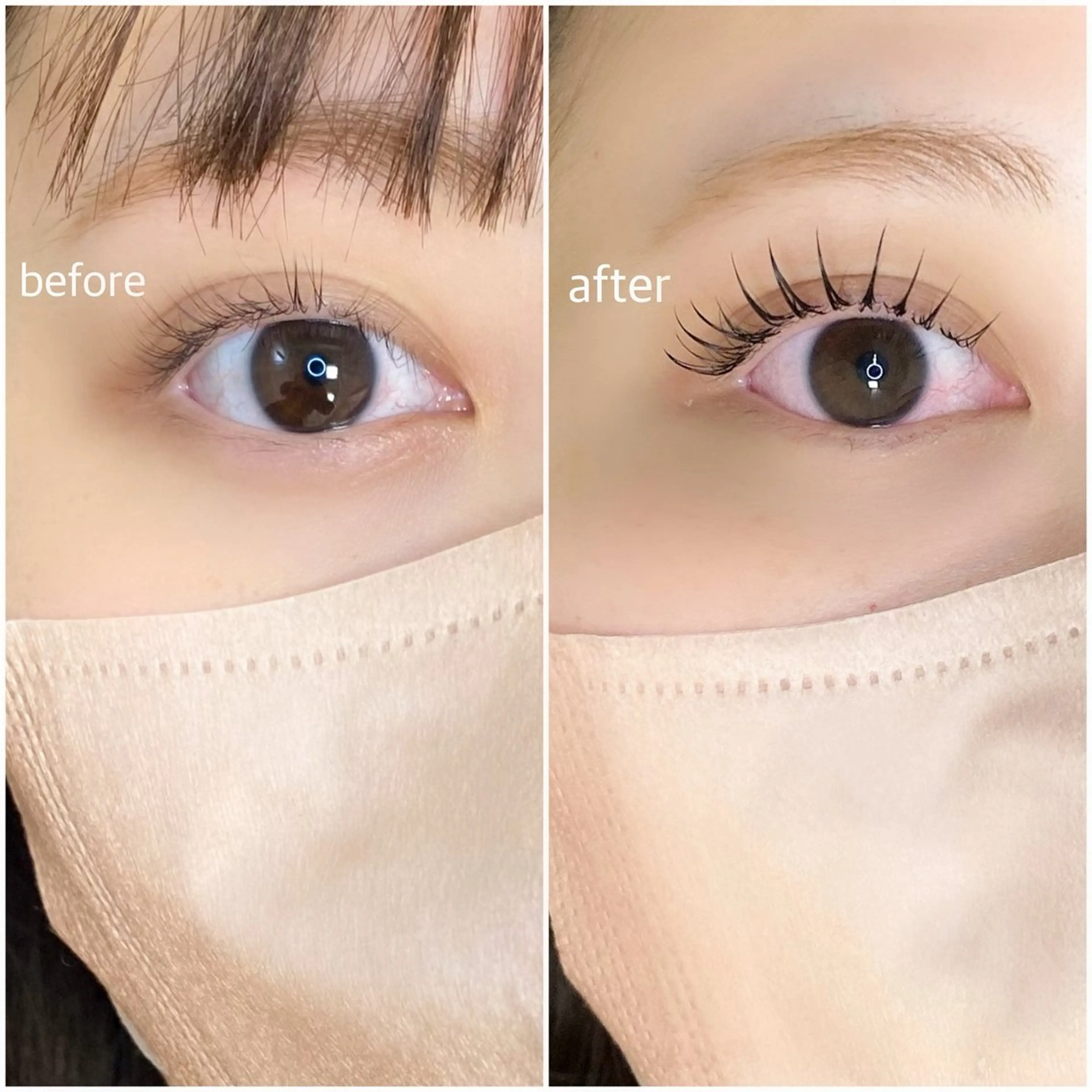 マツエク・マツパ 束感まつ毛 韓国風マツエク パリジェンヌラッシュリフト まつげパーマ 下まつげエクステ マツパ viviAiles ♡⃛ Ruiのマツエク・マツパデザイン