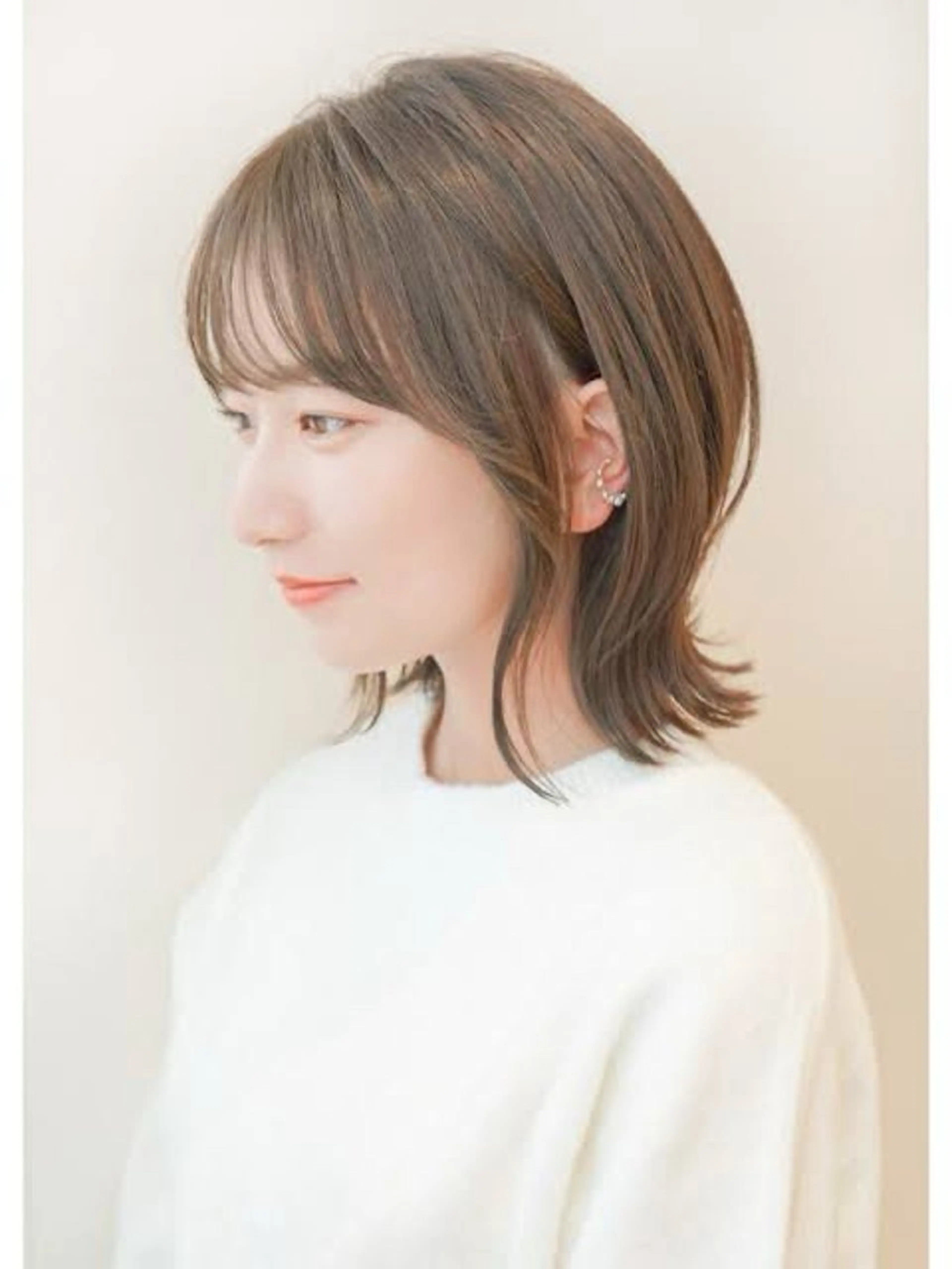 レイヤーボブカット🫧トリートメント付き！の写真