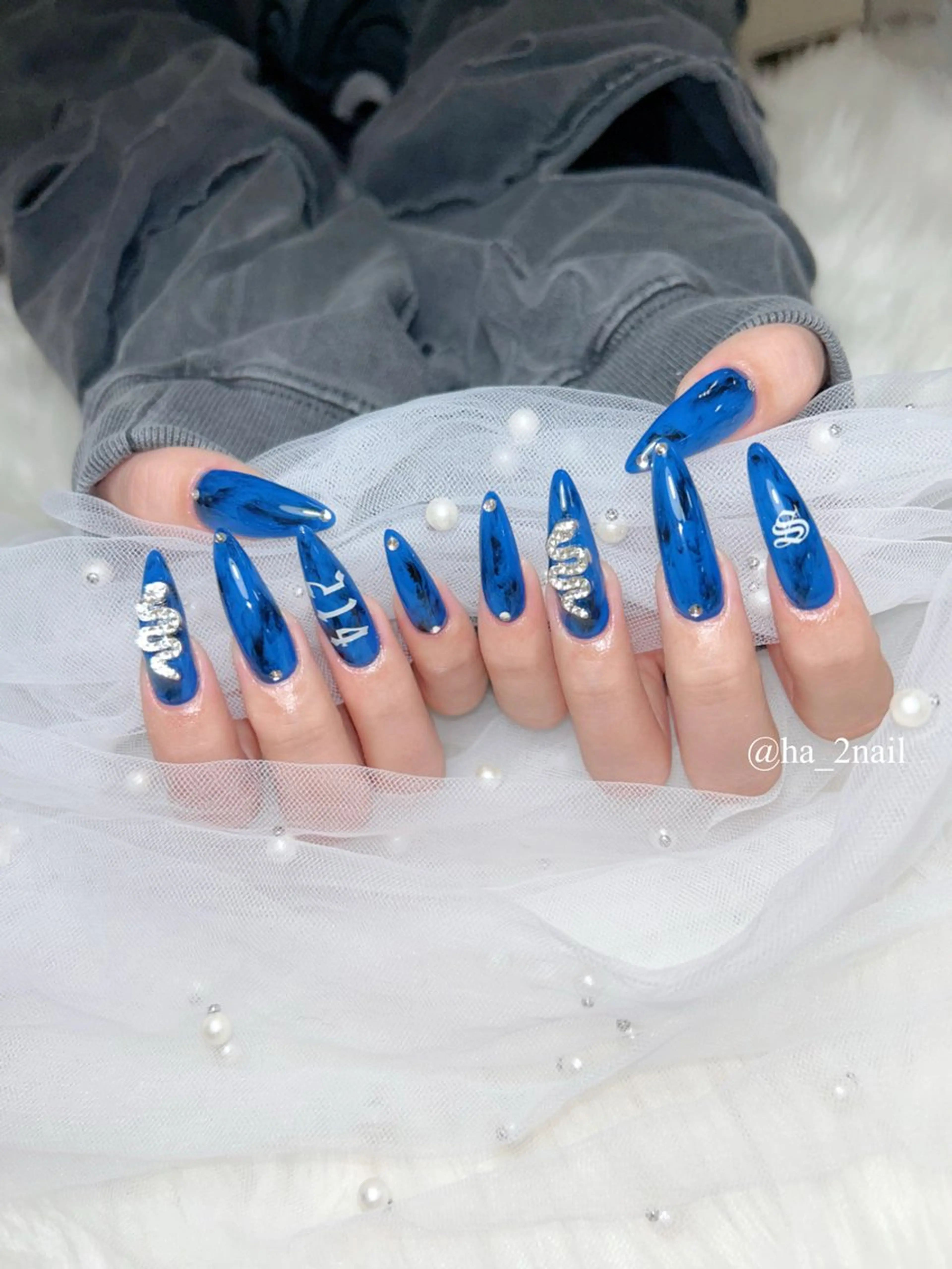 ネイル NAIL and EYELASH ALPHA.所属・ALPHA. 姫繇のネイルデザイン