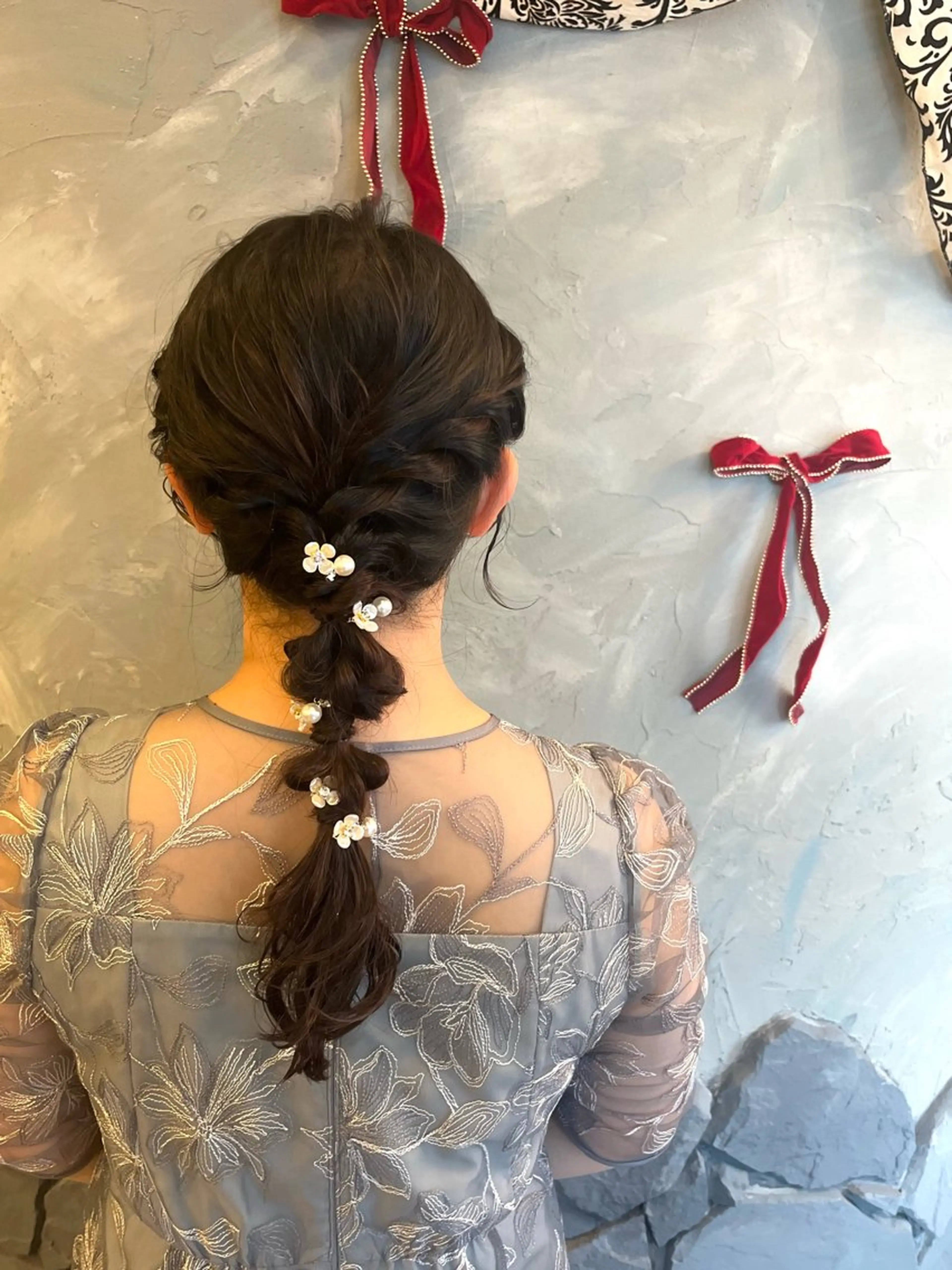 ヘアアレンジ ヘアセット hair make echo所属・echo 米田 まりゑのヘアスタイル