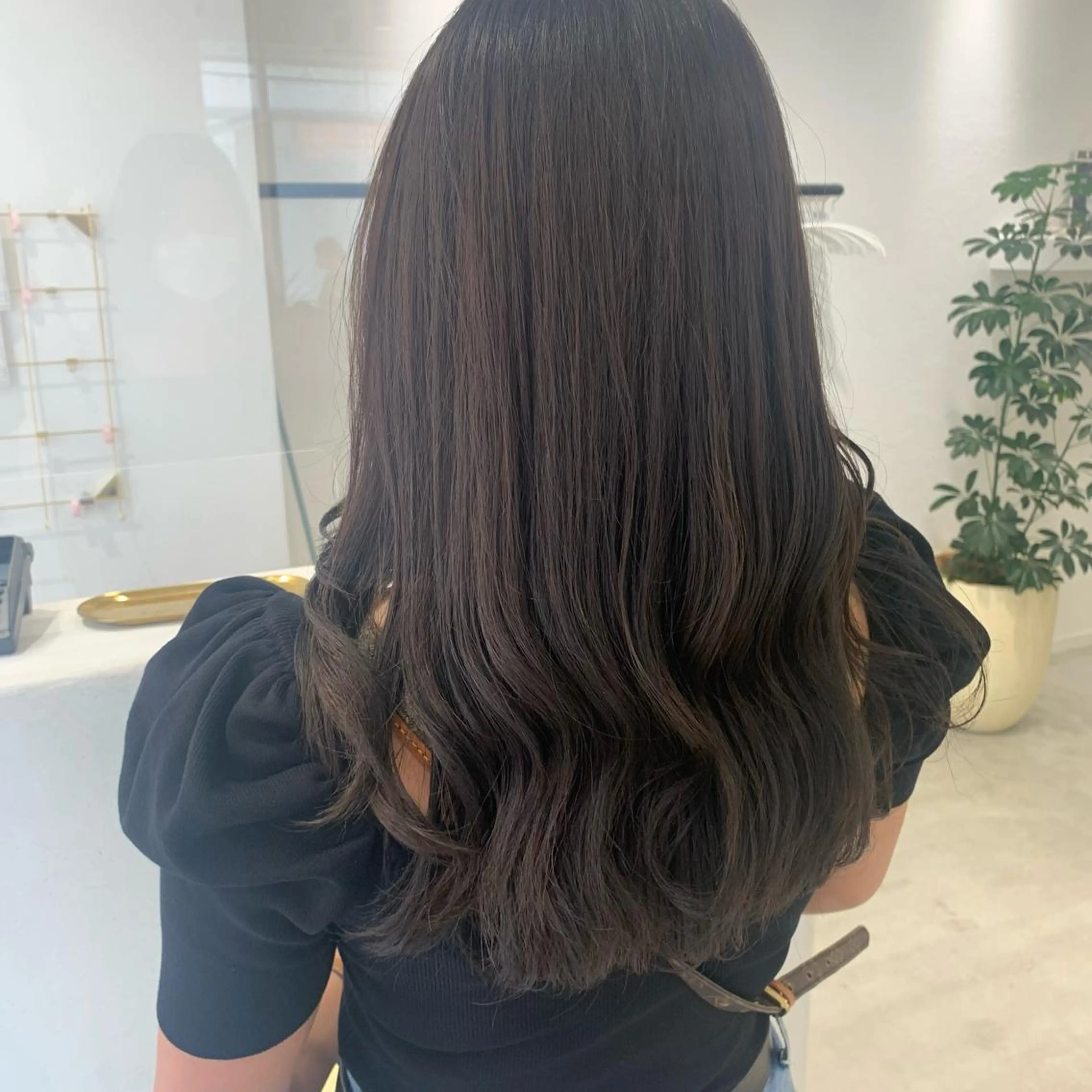 ロング カラー カット ヘアカラー トリートメント ボブ/美髪矯正 /佐藤　奈巳のヘアスタイル