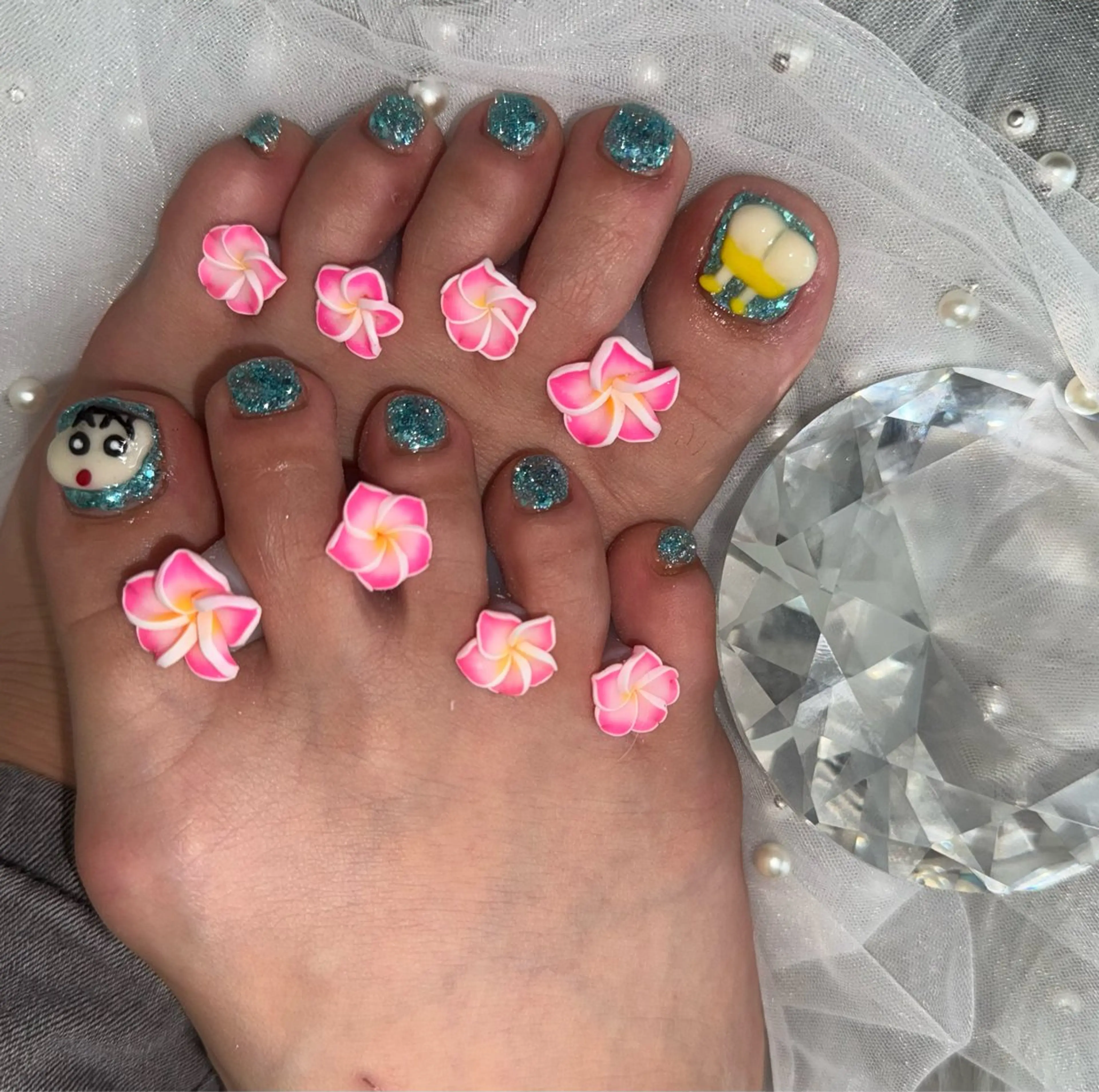 フット👣⸒⸒デザイン放題の写真