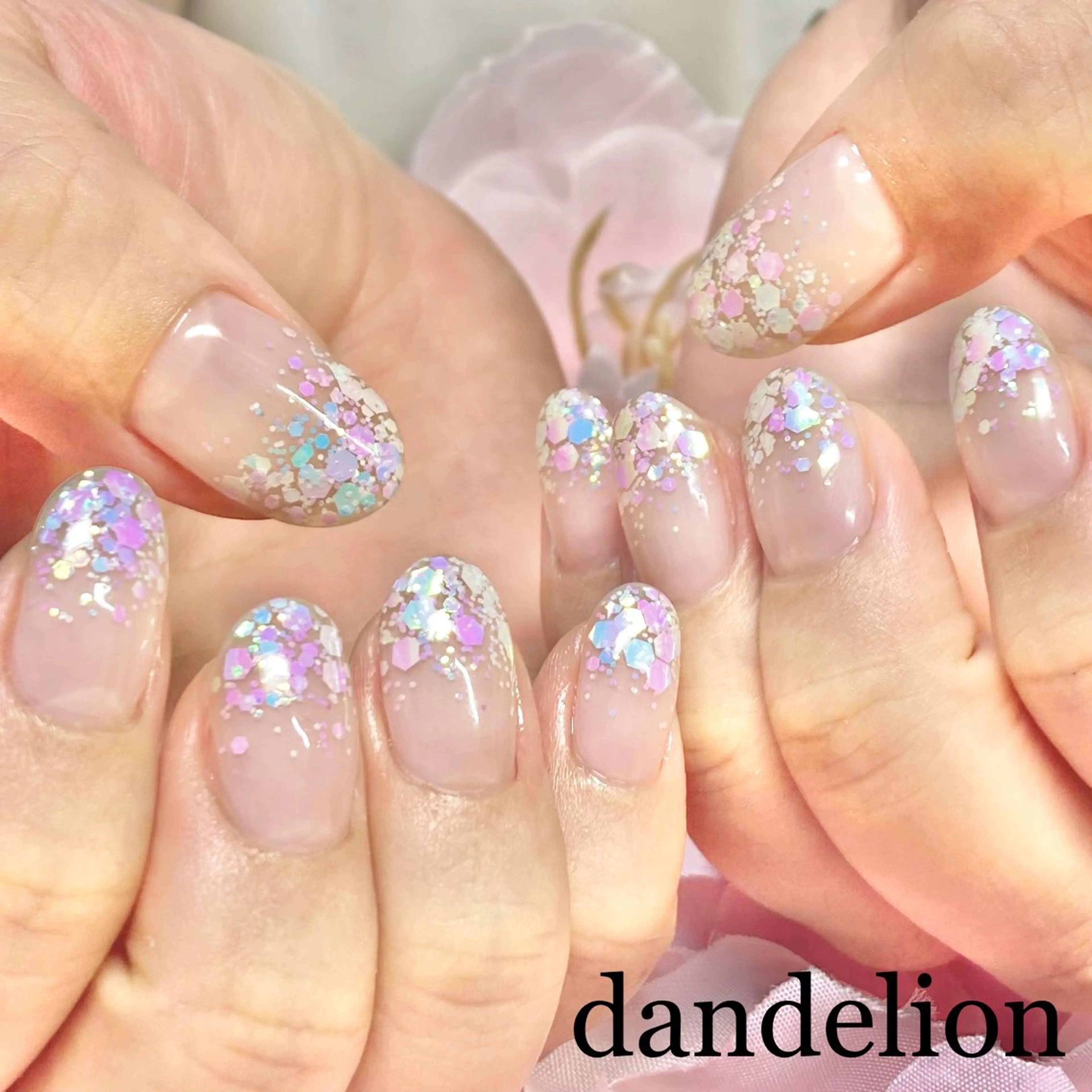 ネイル ハンドネイル ハンドケア dandelion ダンデライオンのネイルデザイン