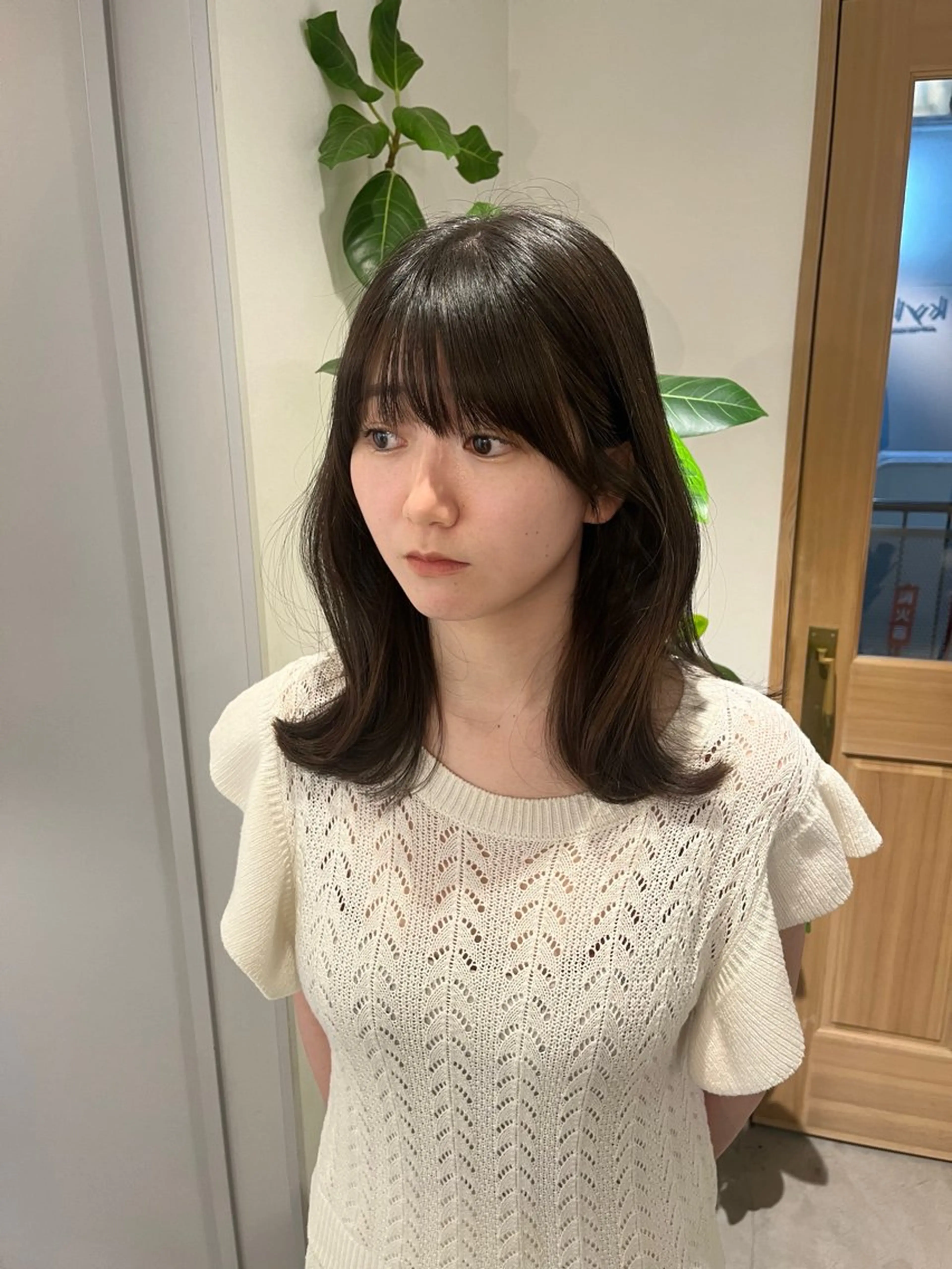 ミディアム カラー/レイヤー /カット泉谷七登のヘアスタイル